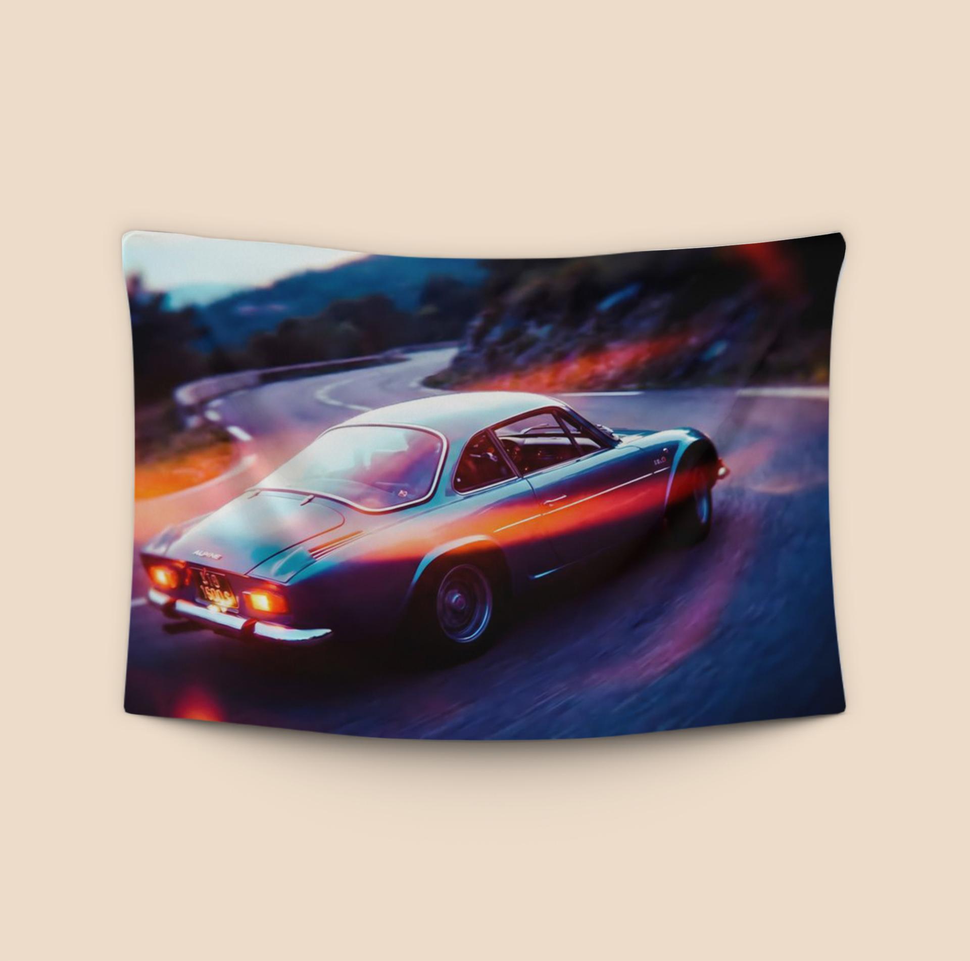 Alpine A110 Nocturnal Light Trails