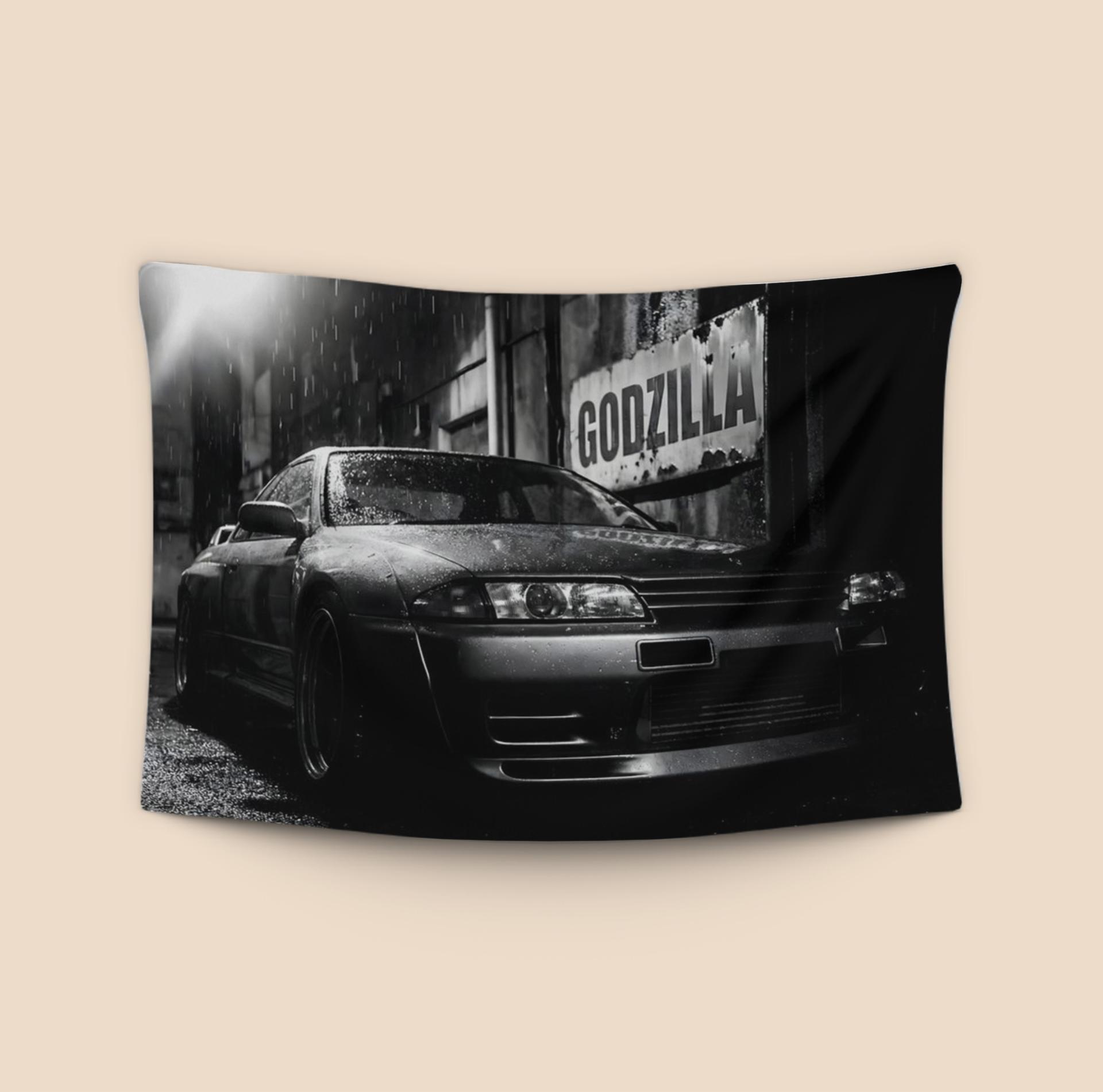 Nissan Skyline GT-R R32: Godzilla in the Rain