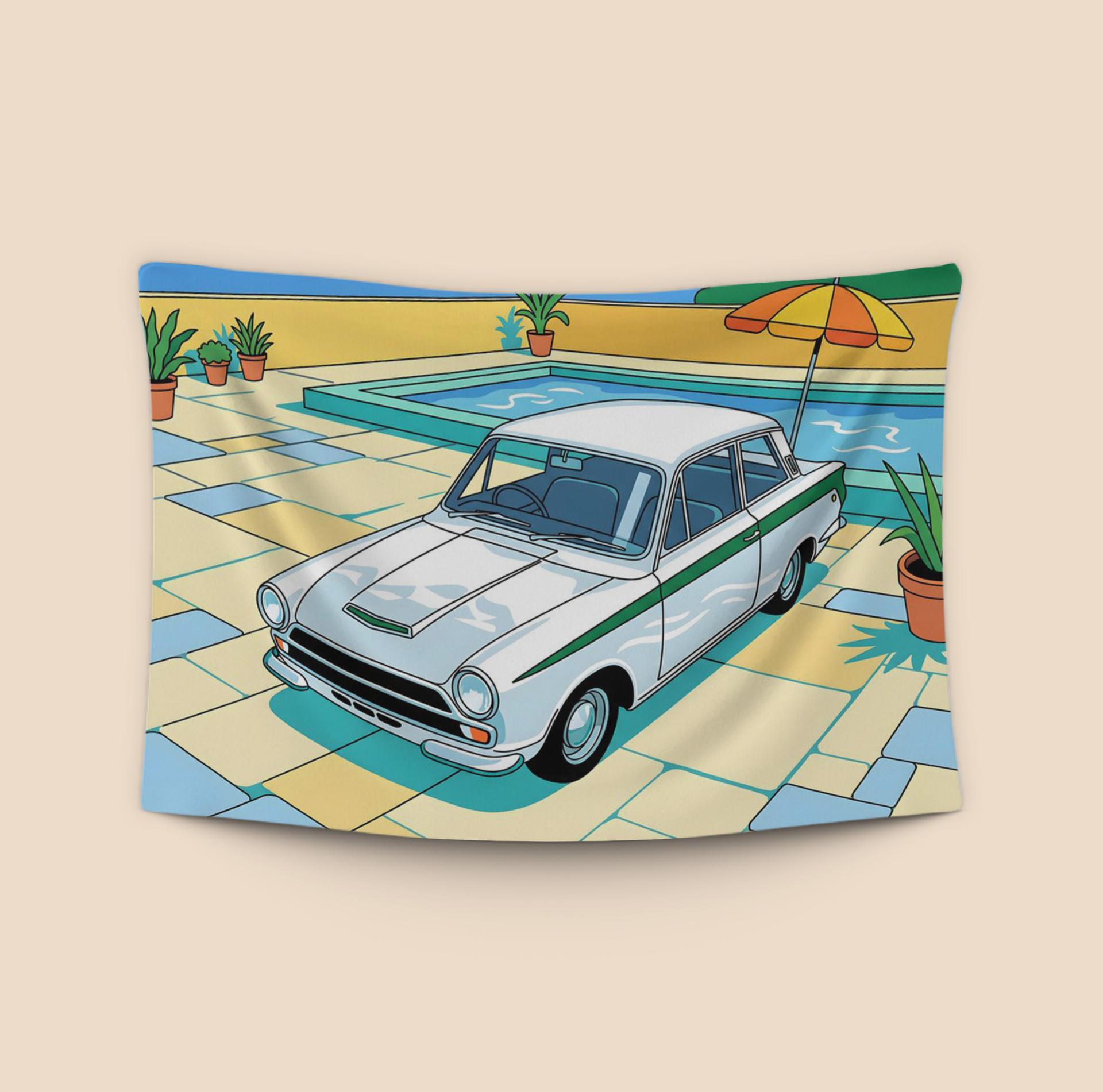 Lotus Cortina Poolside Oasis