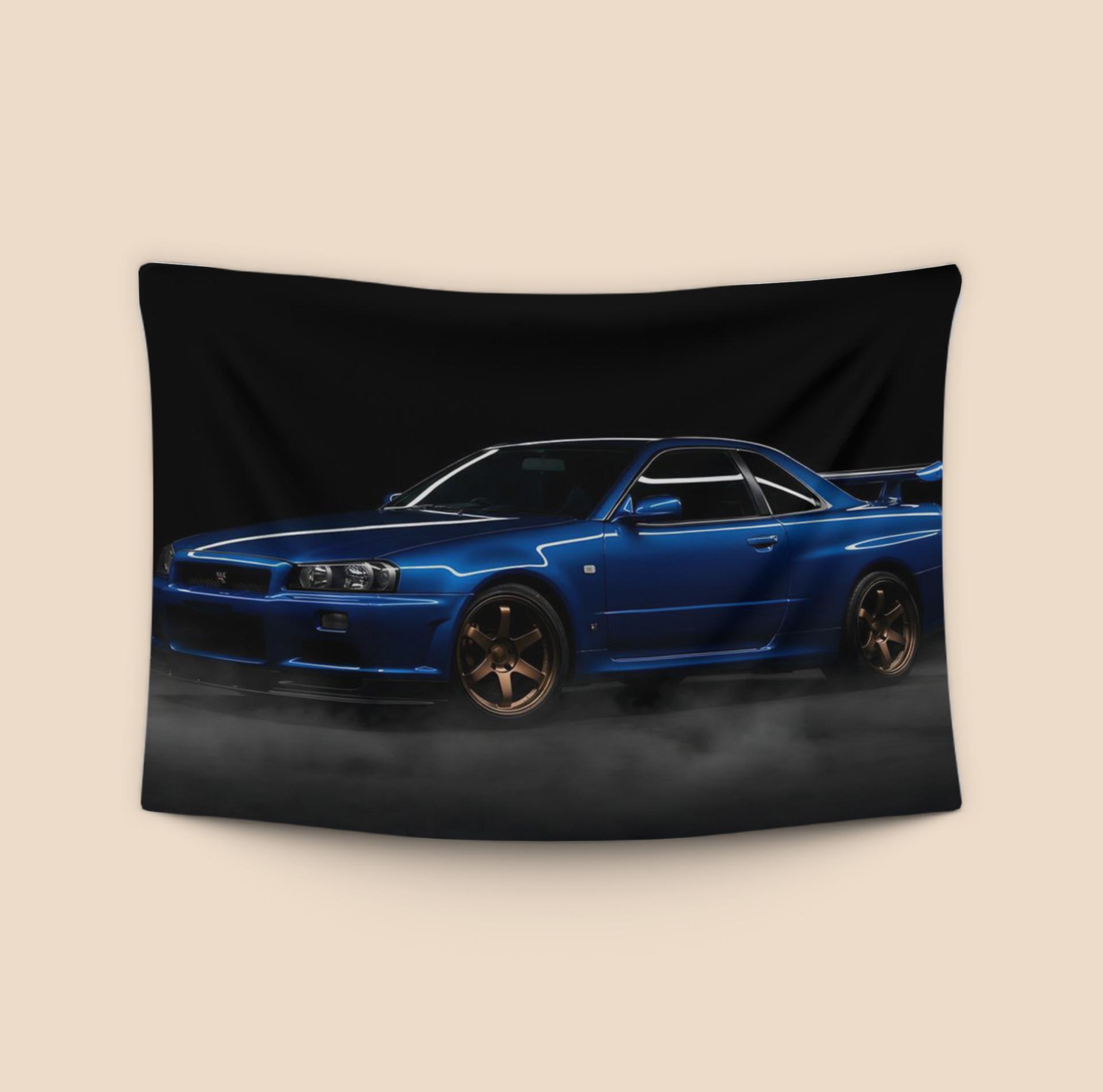 Bayside Legend: Nissan Skyline GT-R R34 in Mist