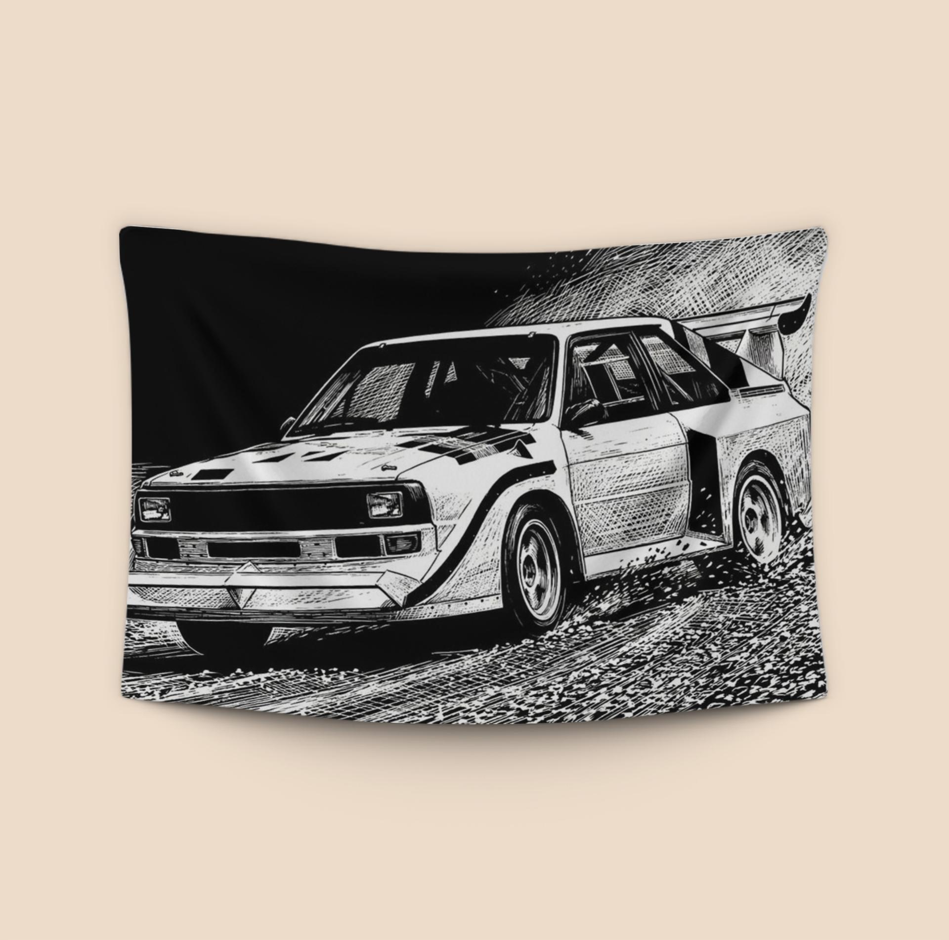 Audi Quattro S1: Pikes Peak Engraving
