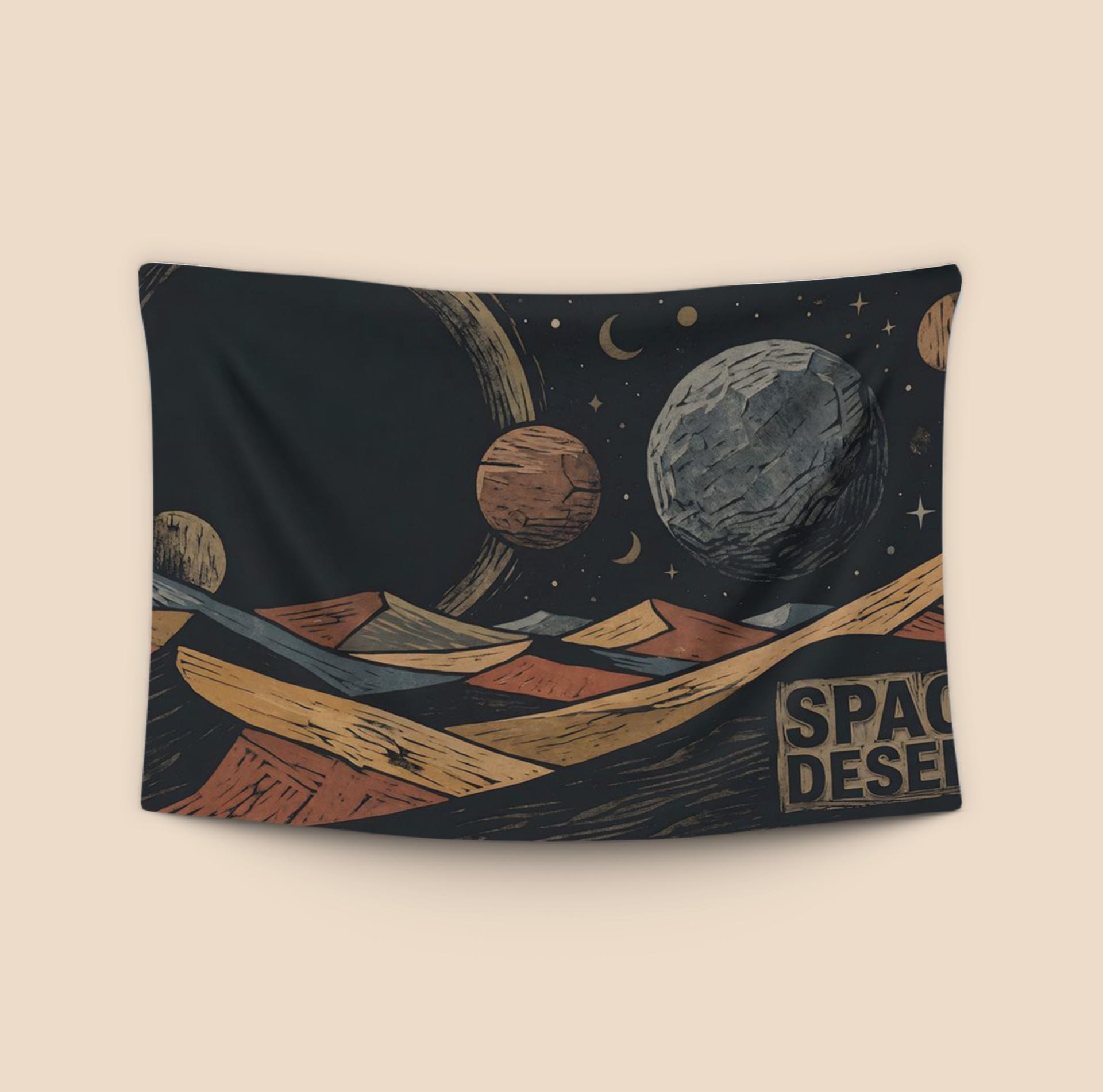 Space Desert: A Woodcut Journey to the Stars
