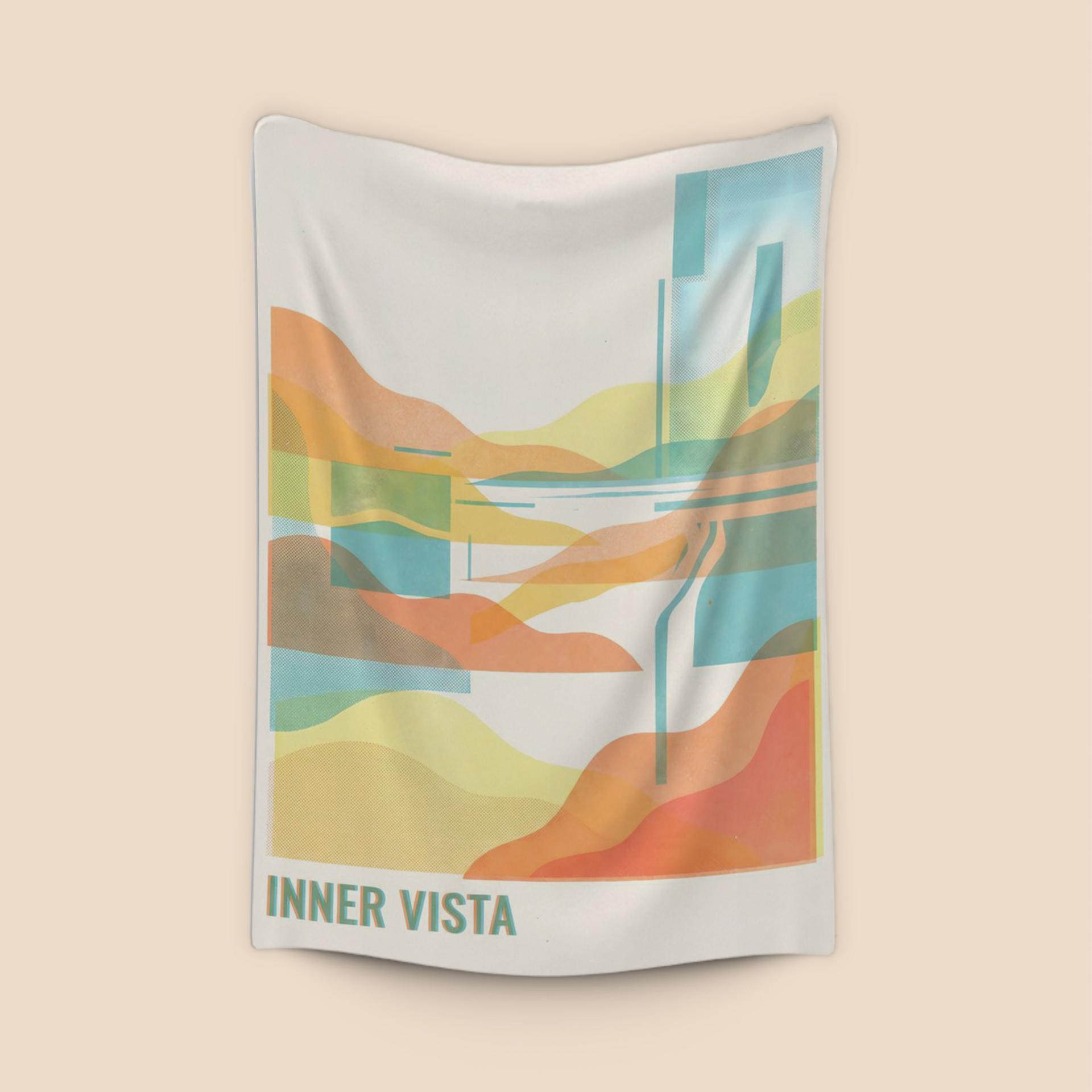 Inner Vista Modern Abstract Landscape