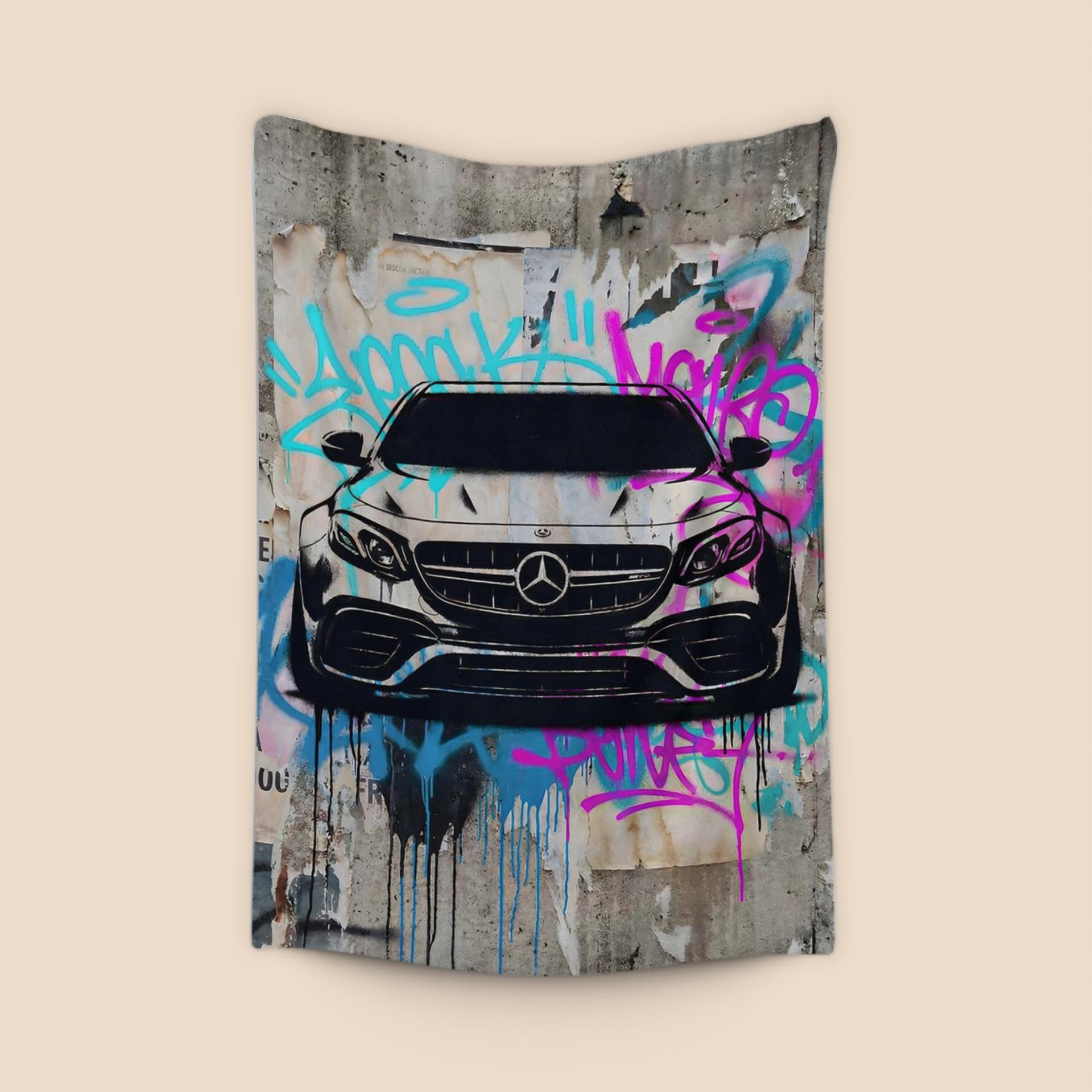 Mercedes E63 AMG Urban Stencil