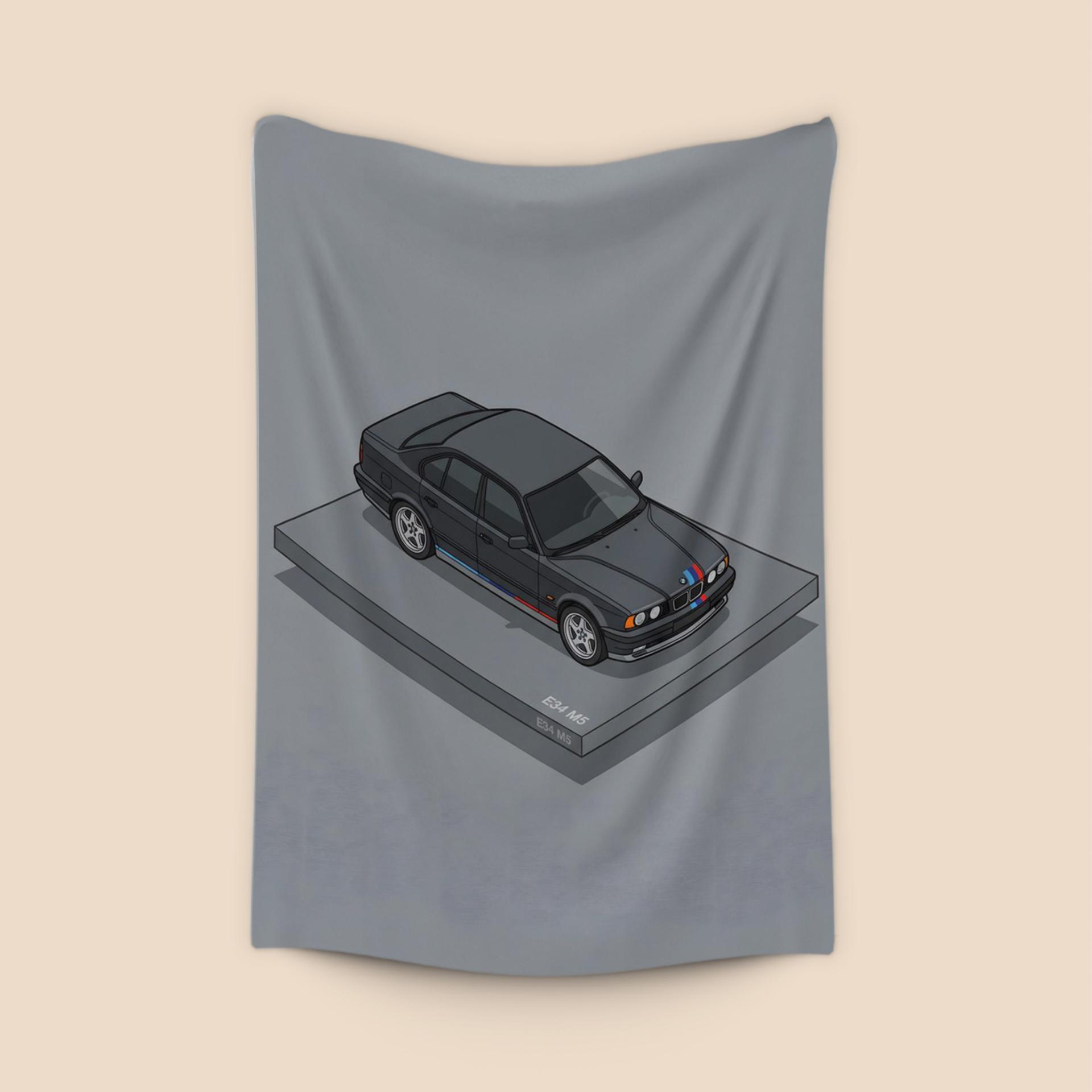 BMW M5 E34: Isometric Display