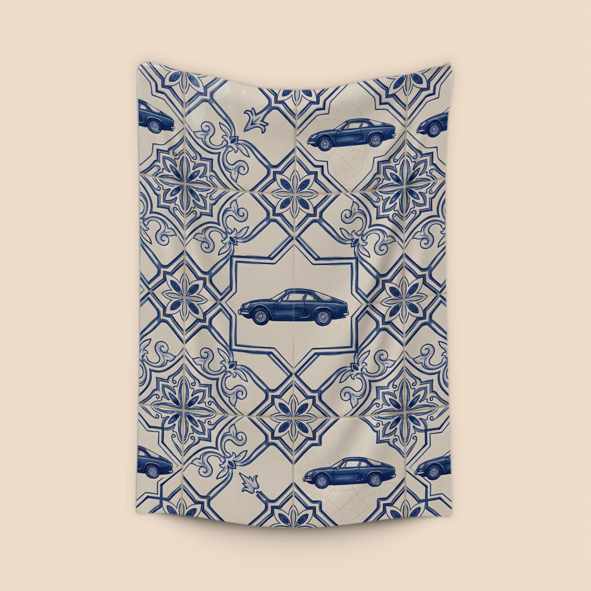 Alpine A110 Azulejo Tile Pattern