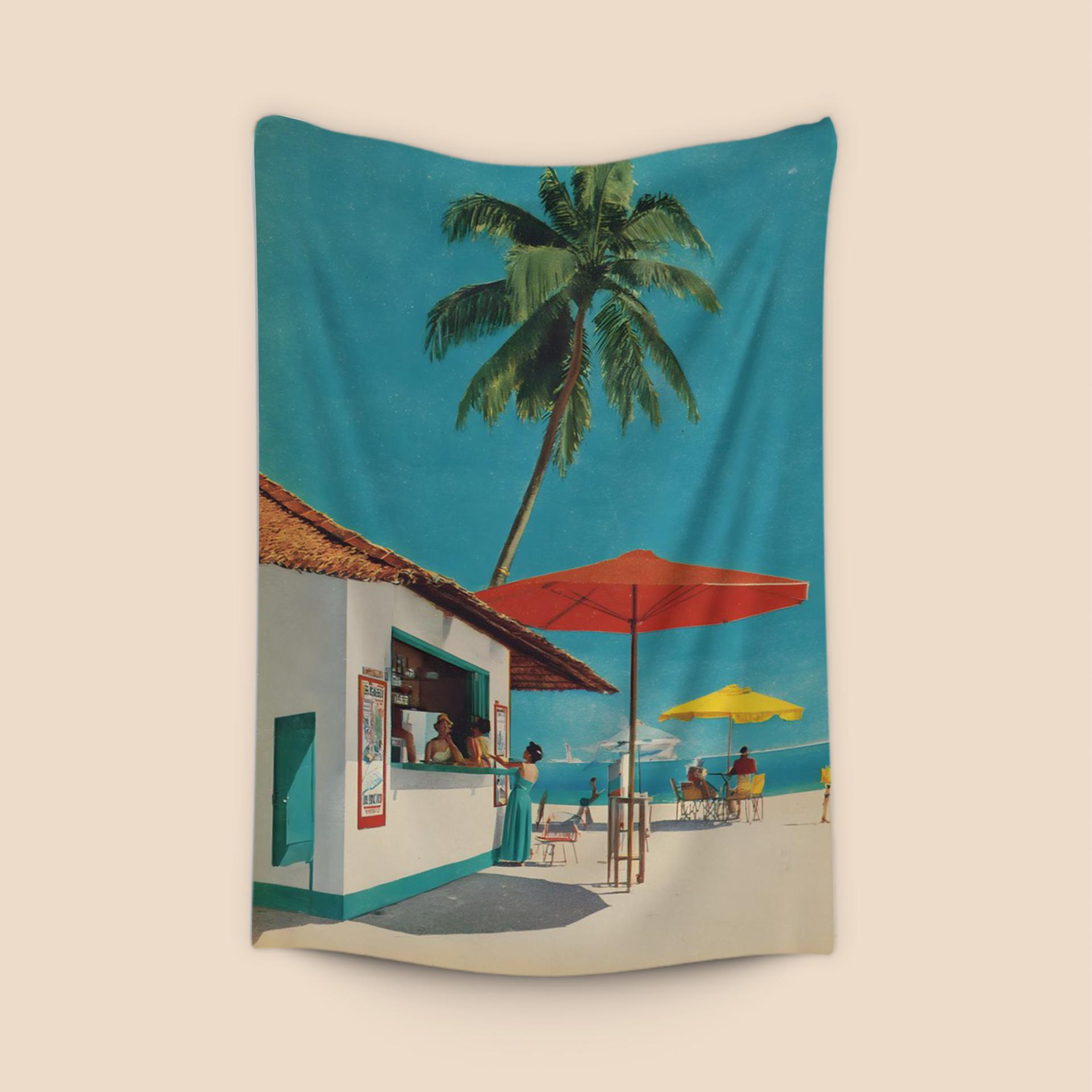 Retro Beachside Kiosk