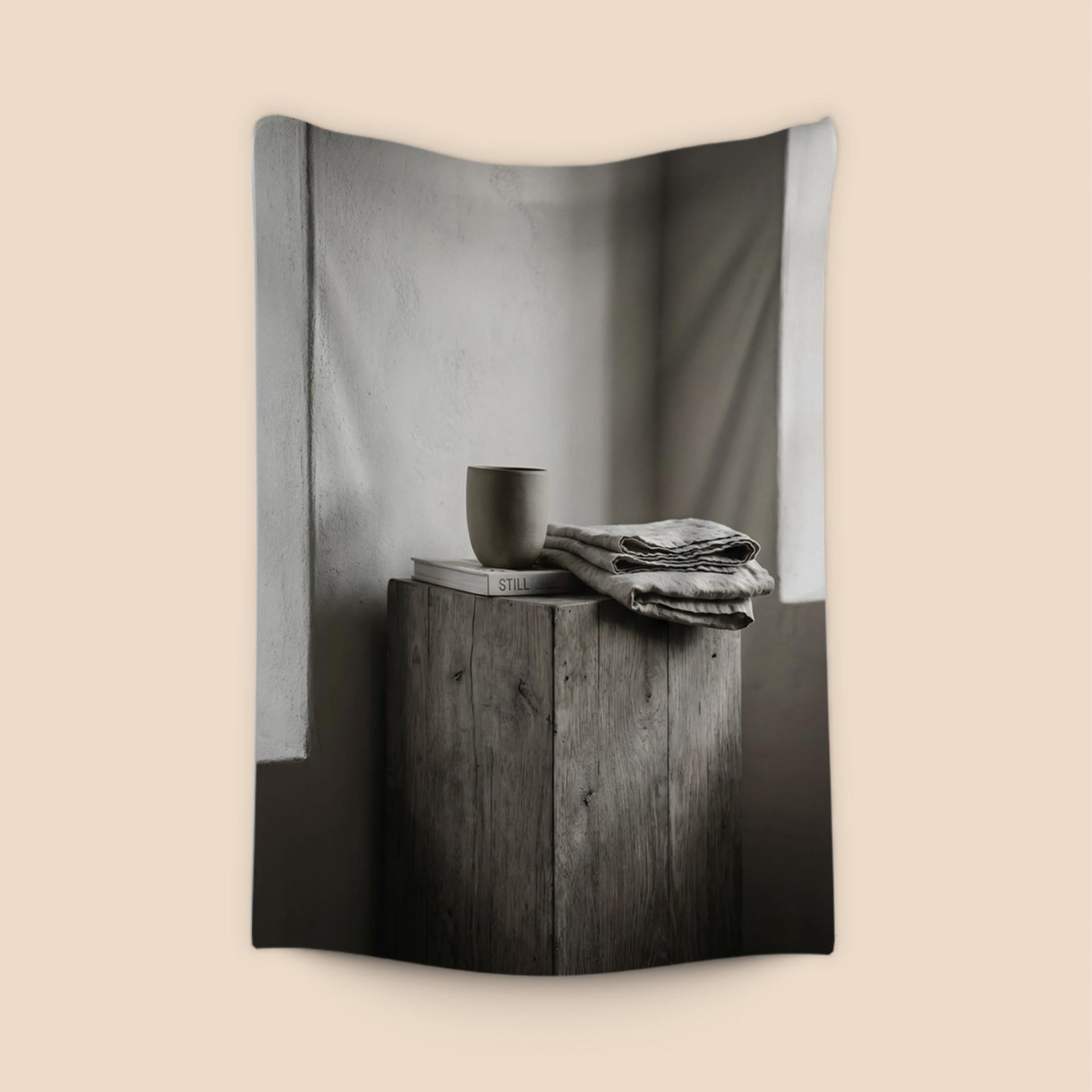 Still: A Minimalist Earth Tones Study