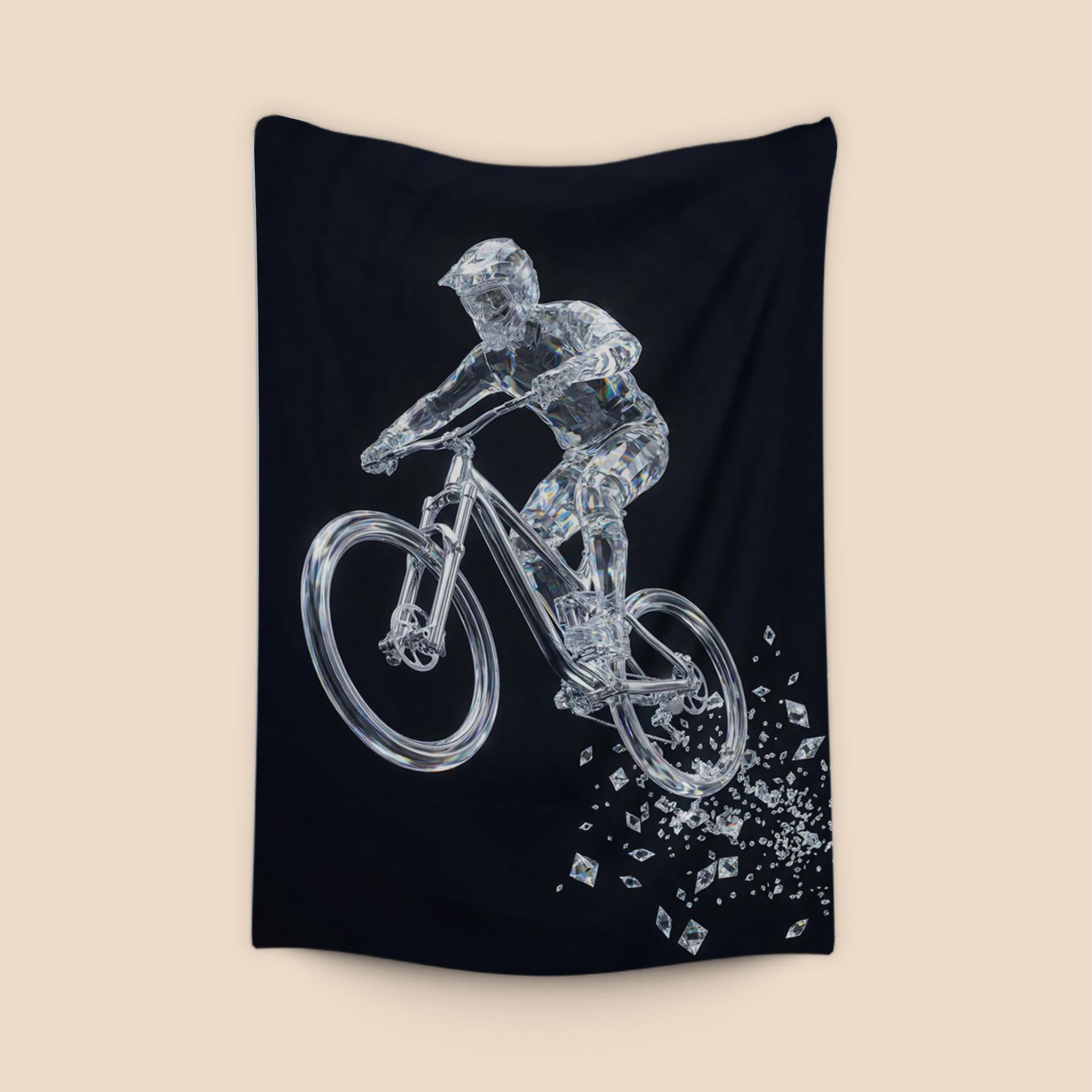 Crystalline Velocity: The Diamond Downhill Jump