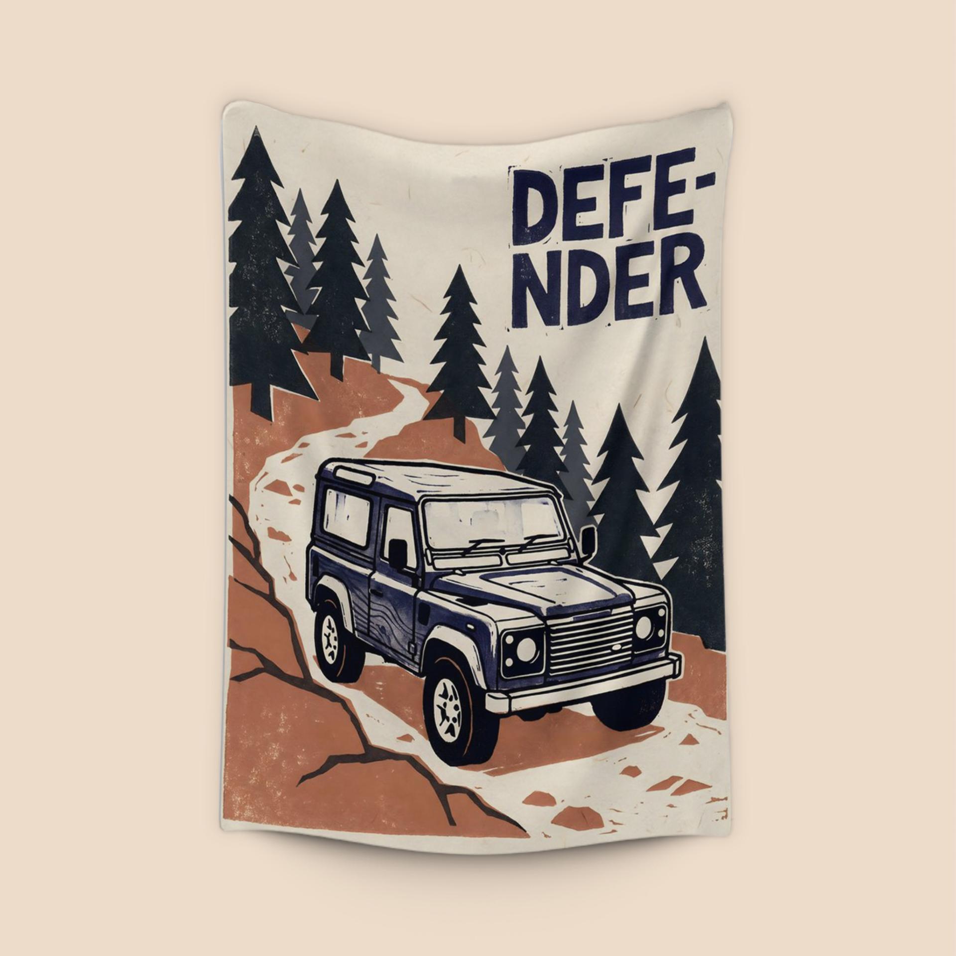 Defender 90 Woodcut Mountain Trail