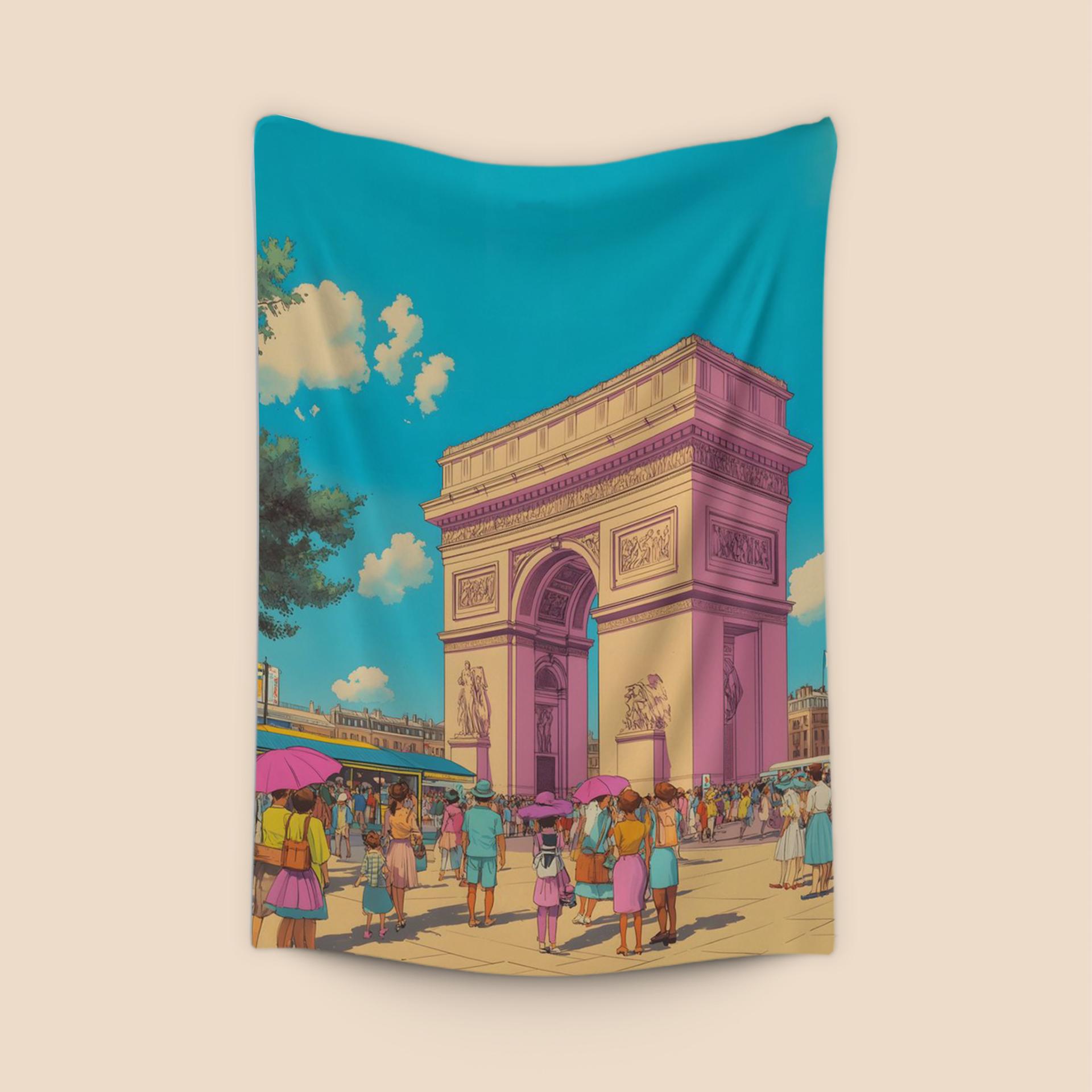 Sunny Arc de Triomphe