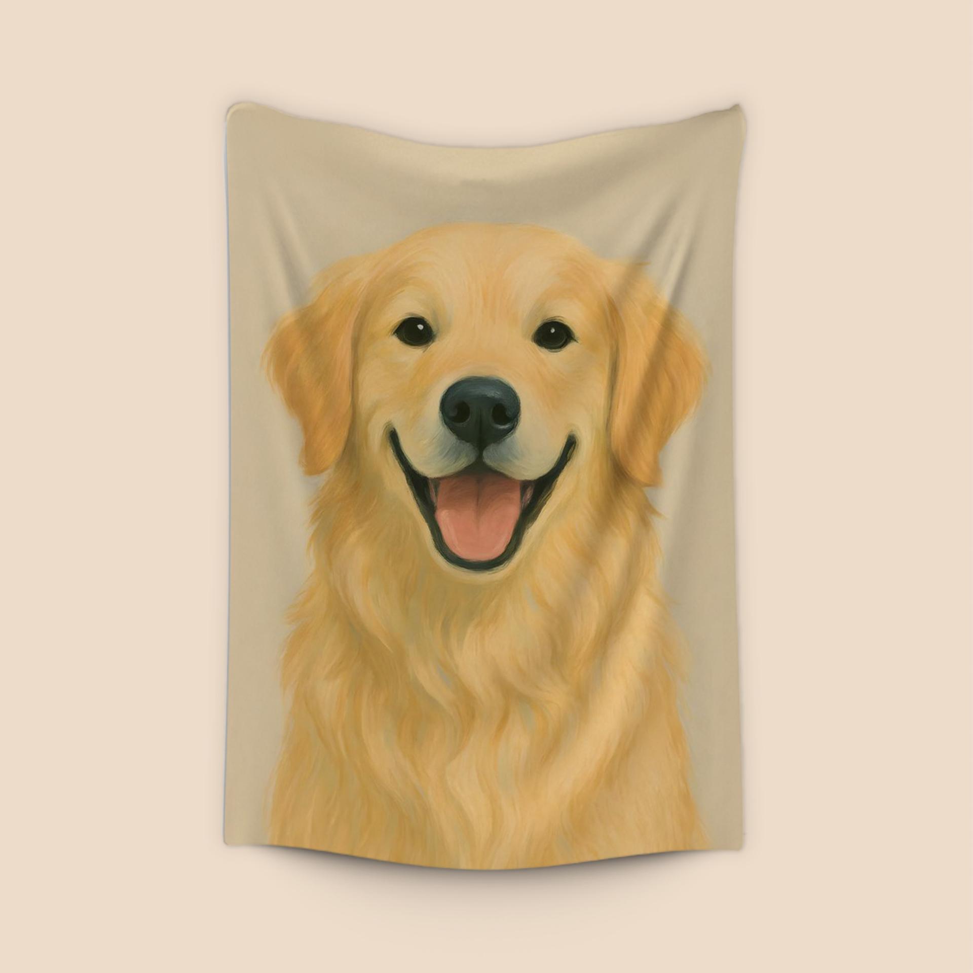 Smiling Golden Retriever