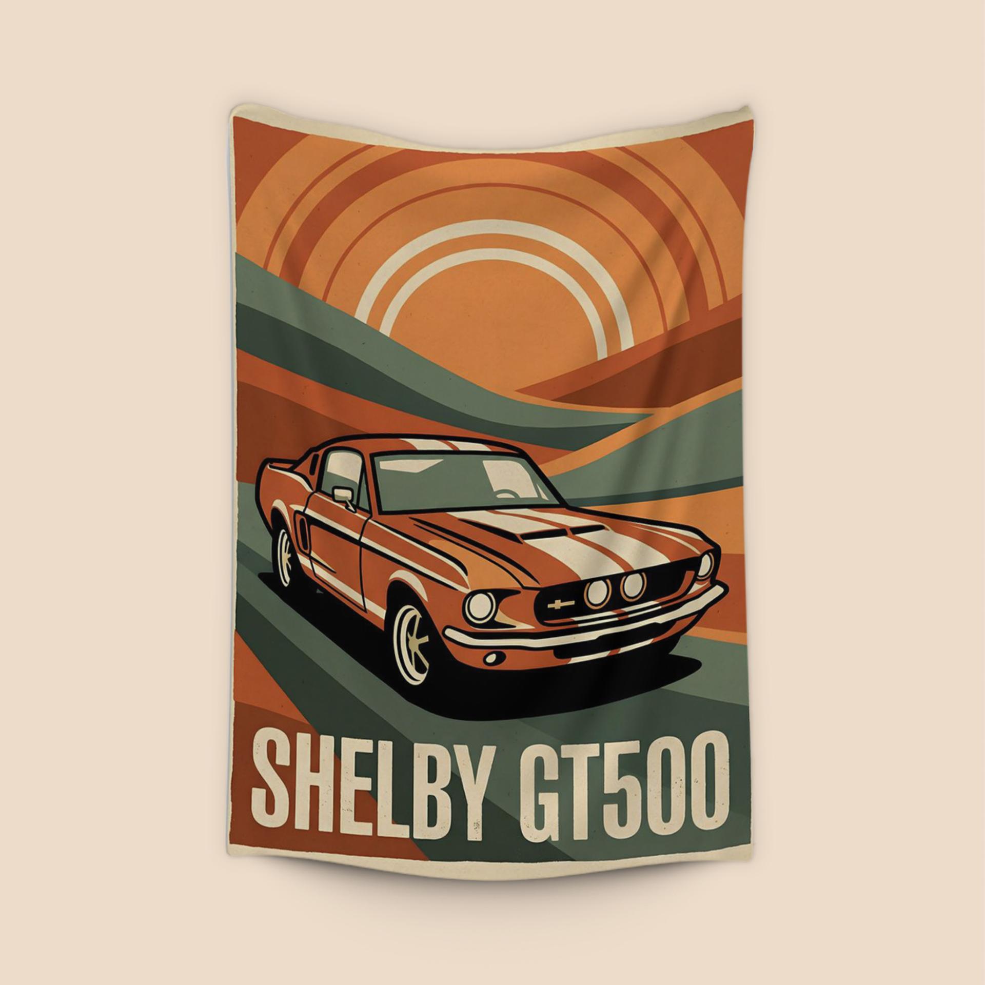 Shelby GT500 Retro Sunset Drive