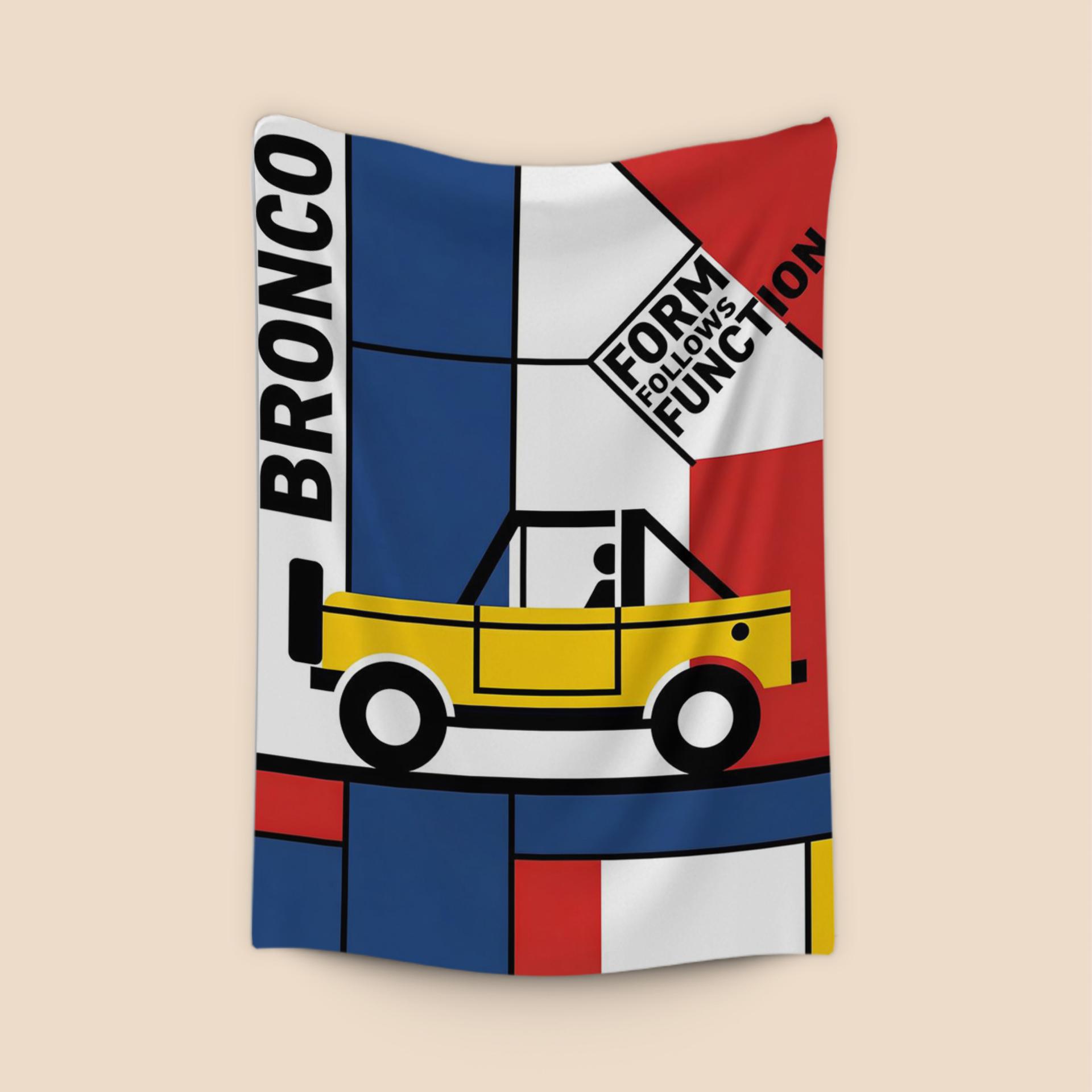 Bronco: Form Follows Function (De Stijl Edition)