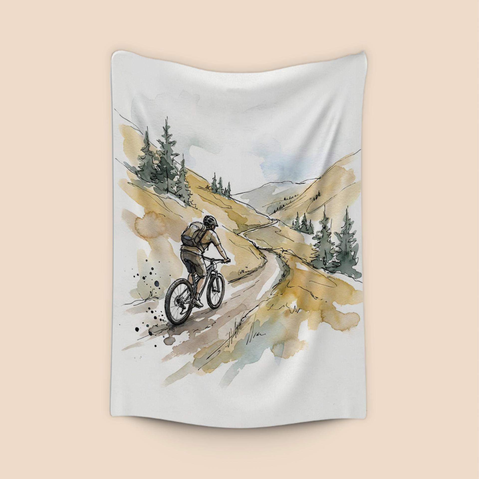 The Winding Path: A Solo Alpine Mountain Biking Journey