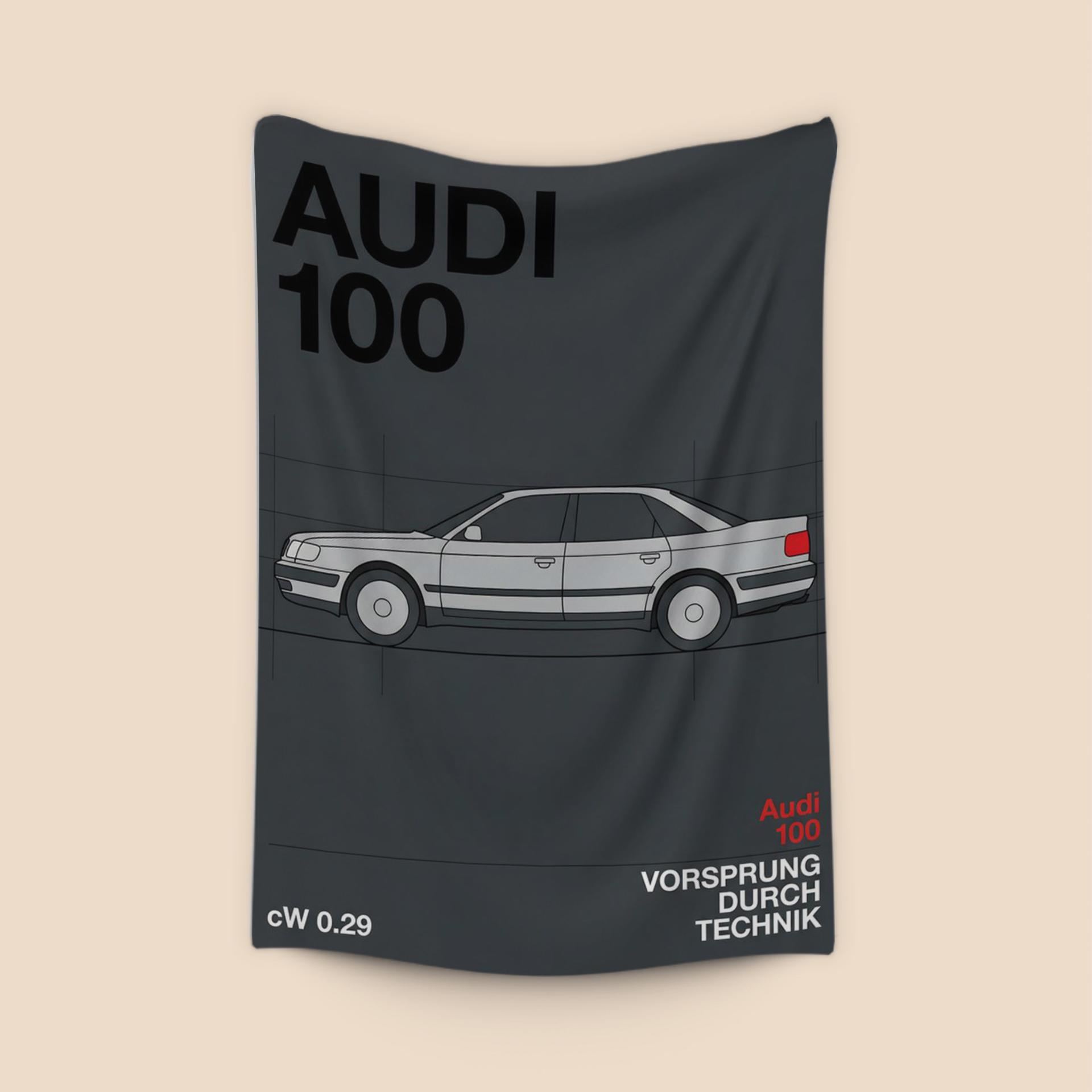 Audi 100 Technical Profile: Vorsprung Durch Technik