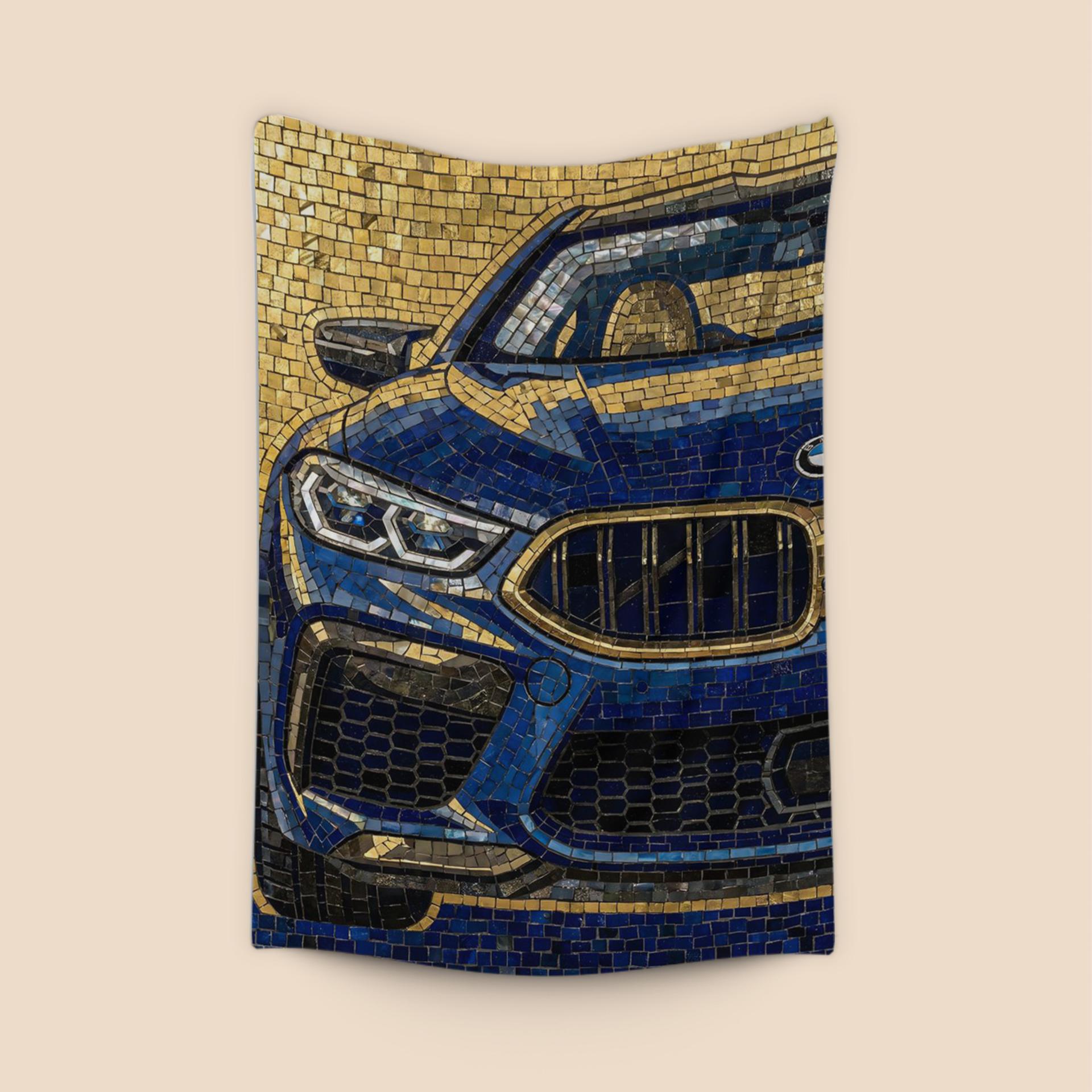 BMW 8 Series Golden Mosaic