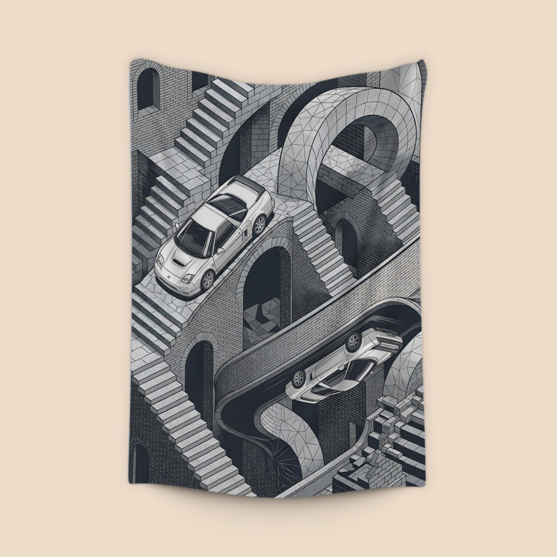 The Impossible Drift: NSX Escher Loop