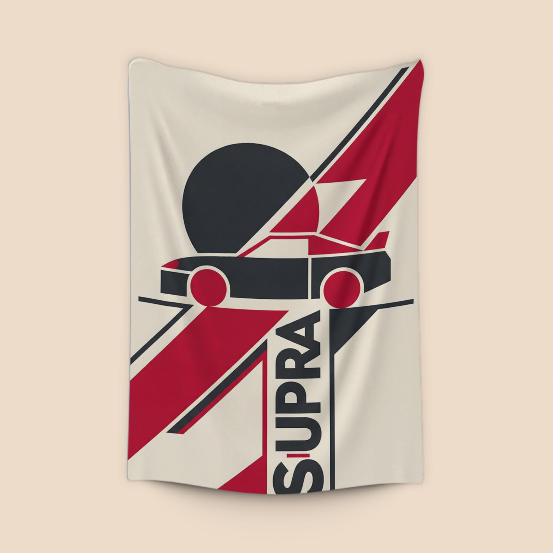 Supra A80 Geometric Minimalist Poster