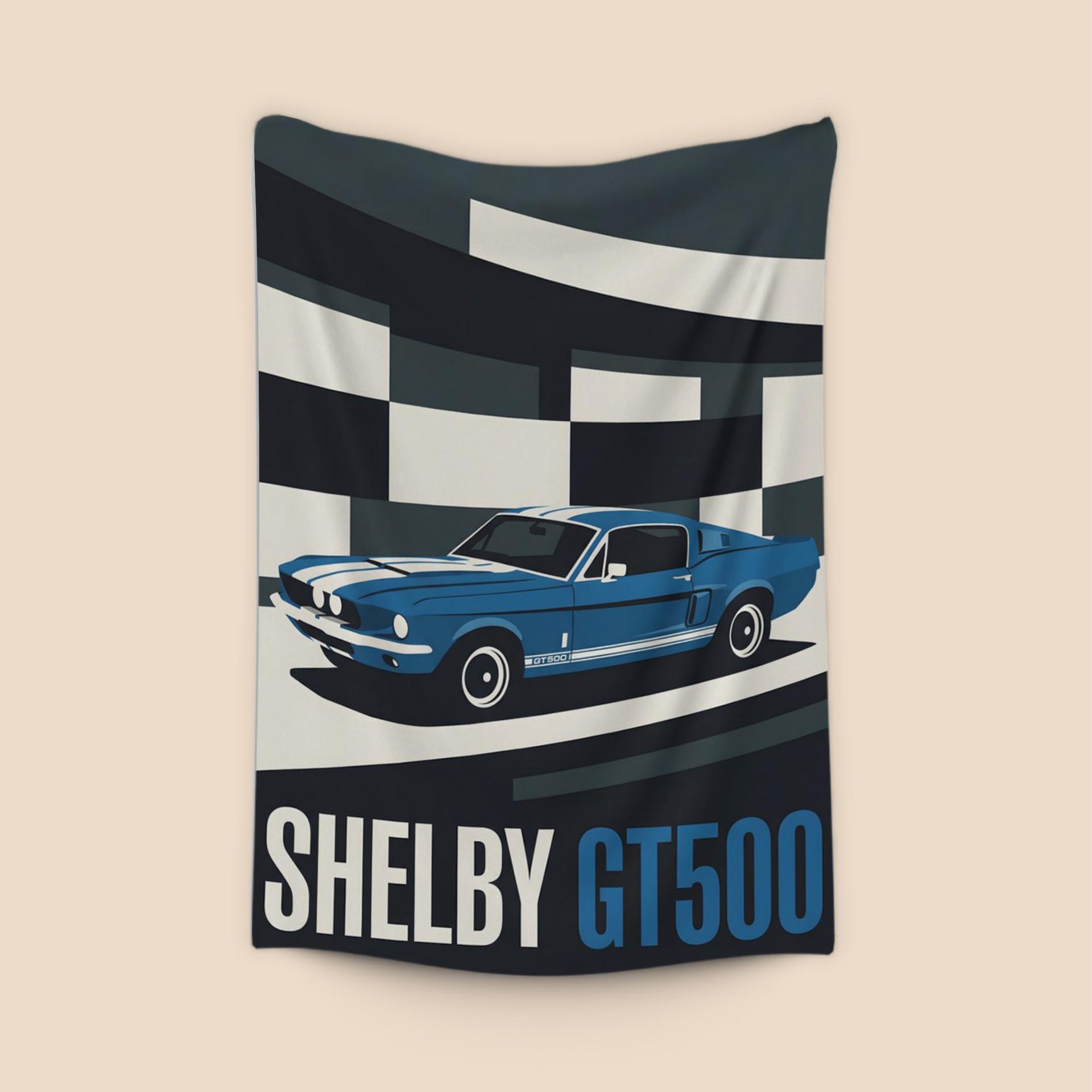 Shelby GT500 Minimalist Blue Edition
