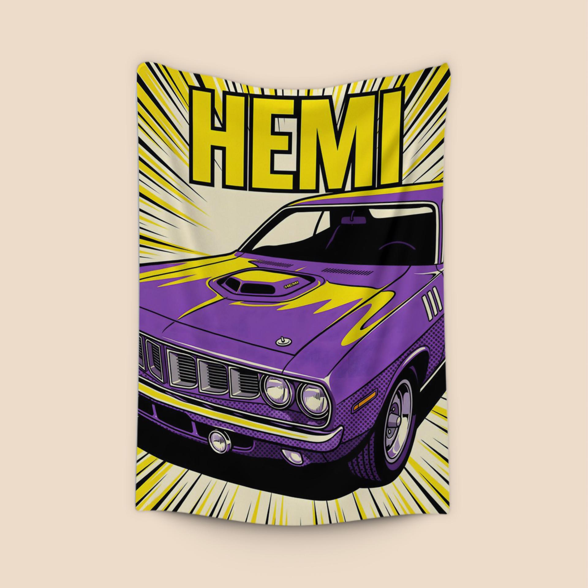 Hemi 'Cuda Comic Action Blast