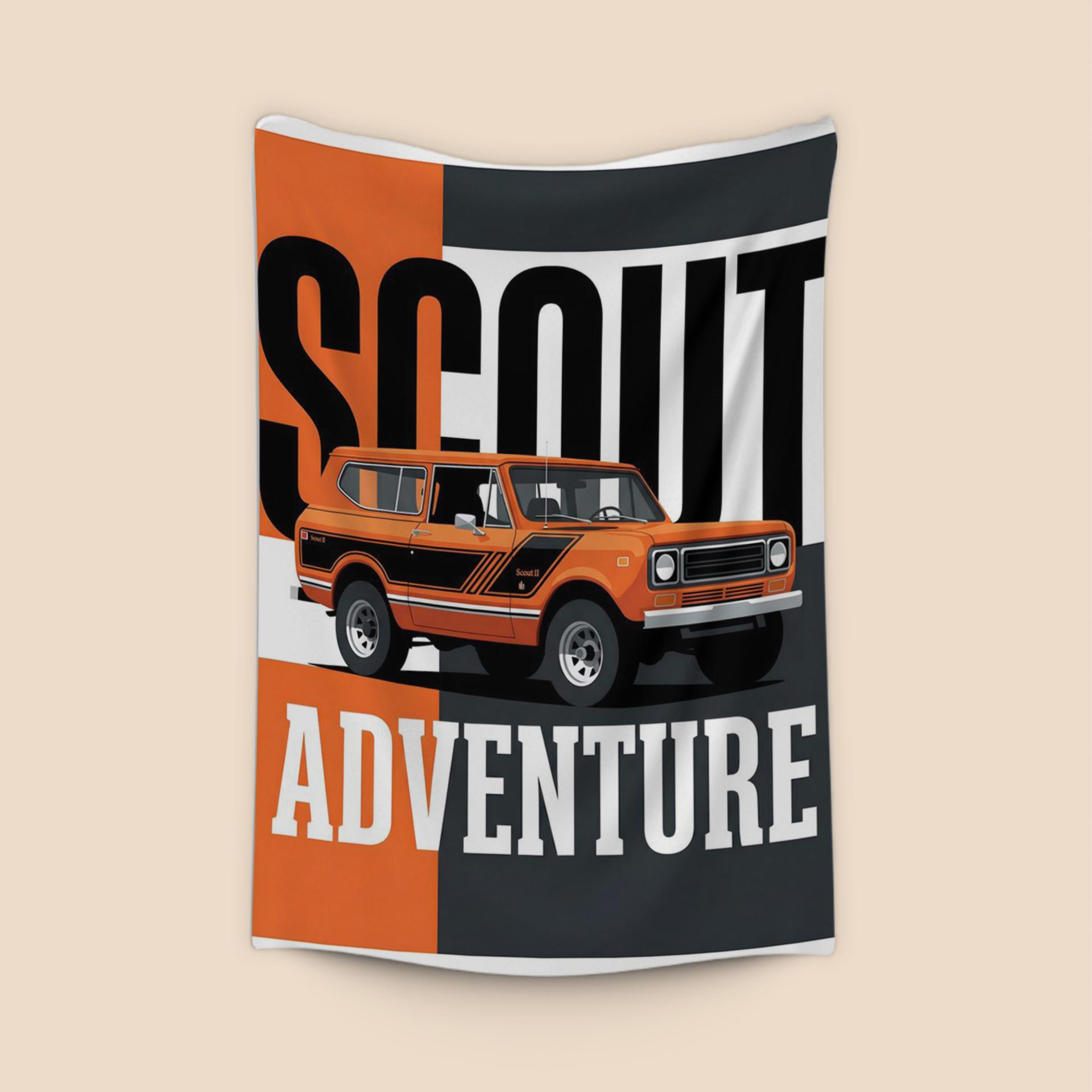 International Scout II Adventure Graphic
