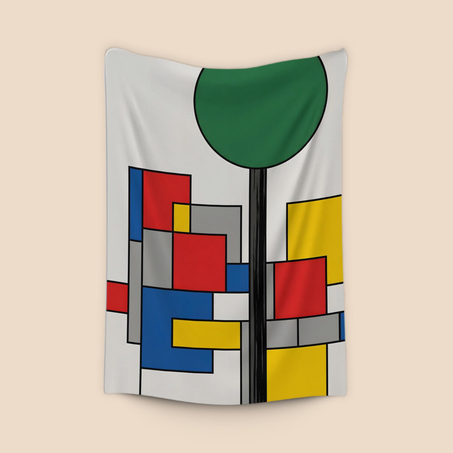 De Stijl Canopy: Primary Nature Study