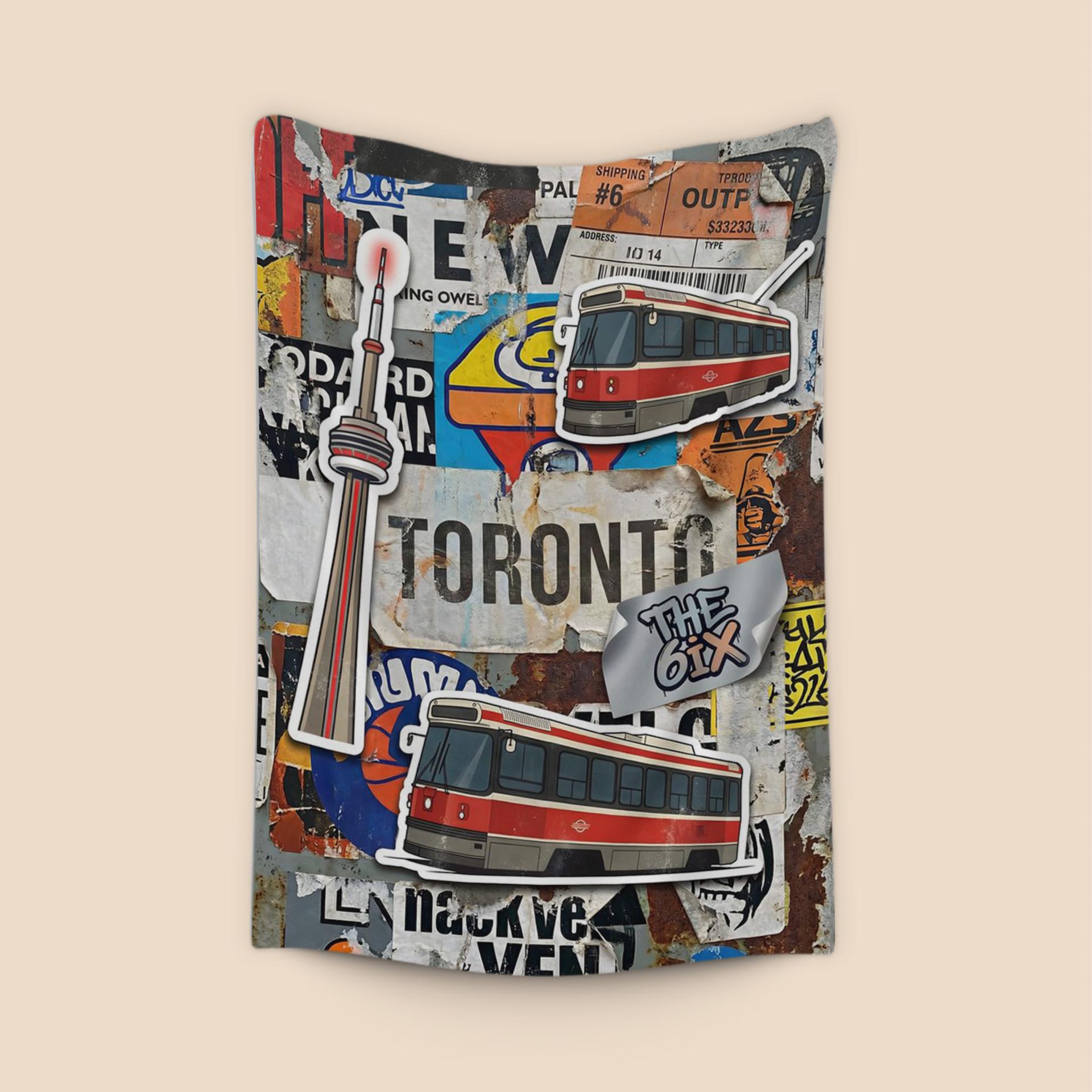 Toronto Street Culture Sticker Collage