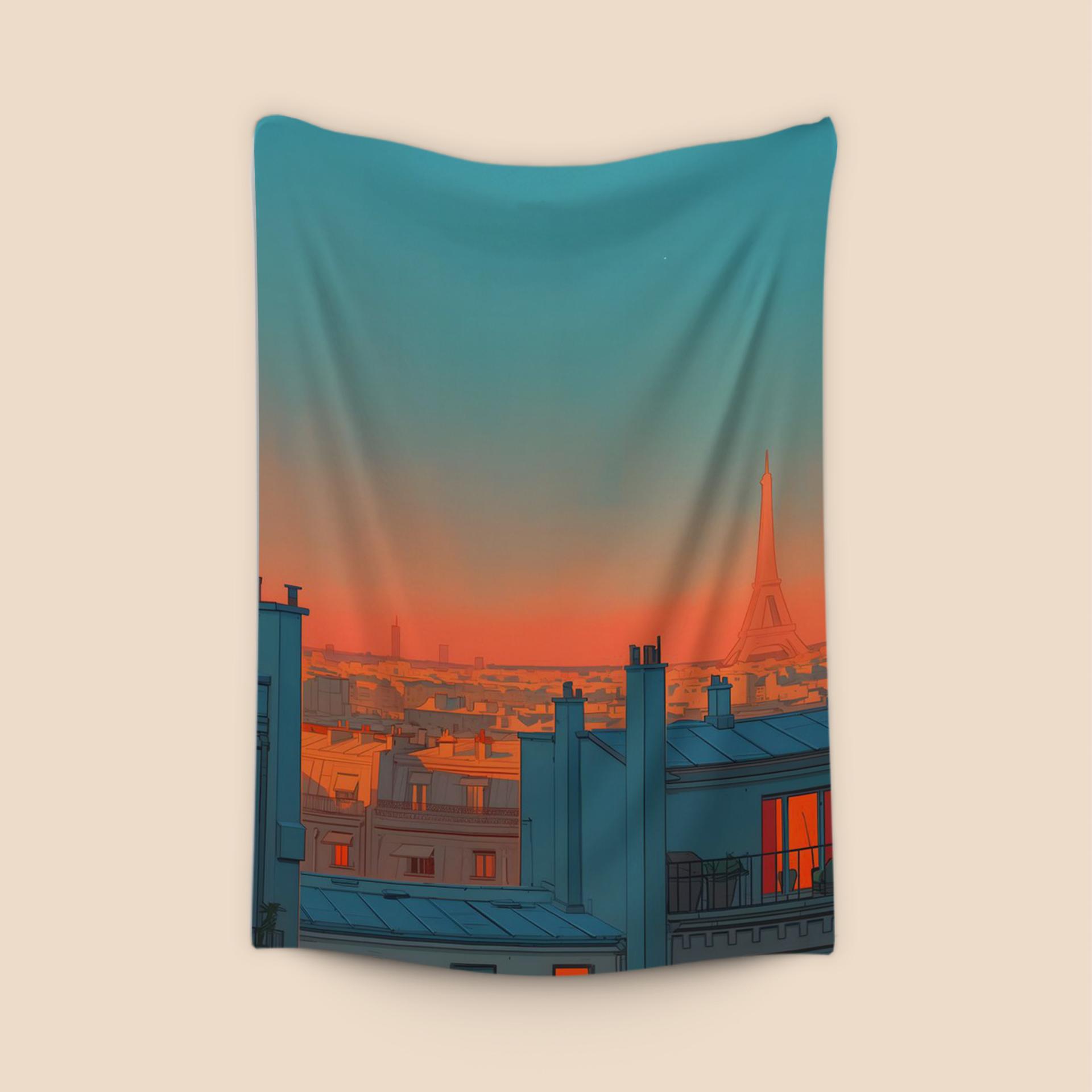 Paris Sunset Rooftops