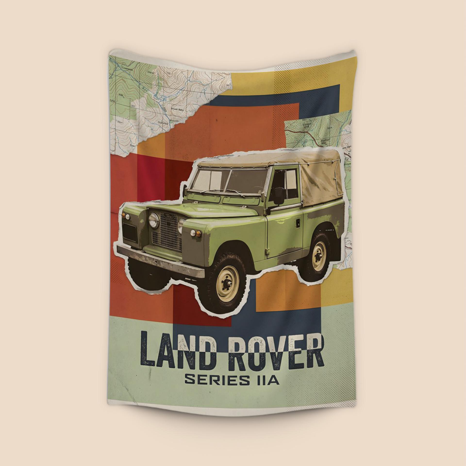 Land Rover Series IIA Adventure Collage