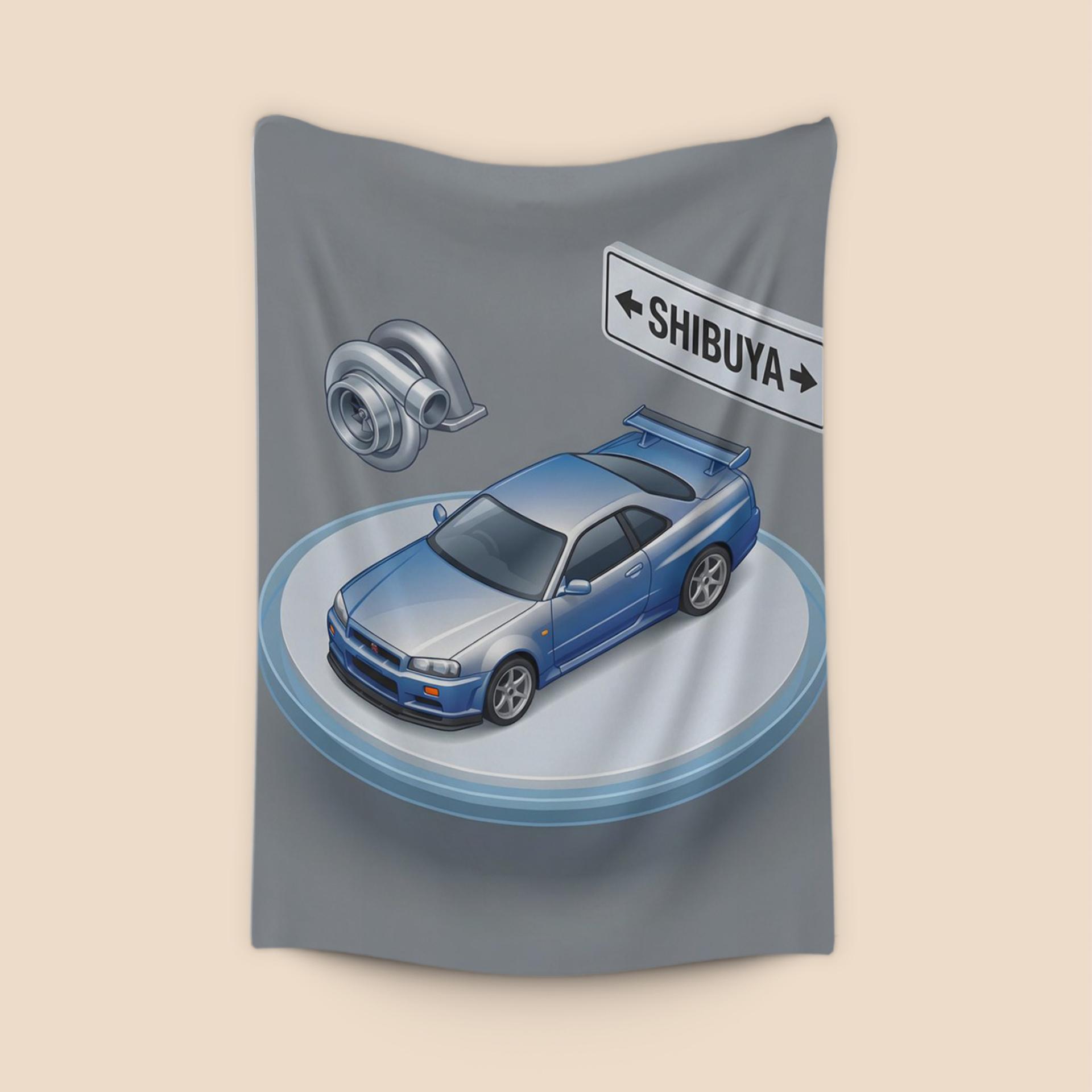 Shibuya Diorama: Skyline GT-R R34