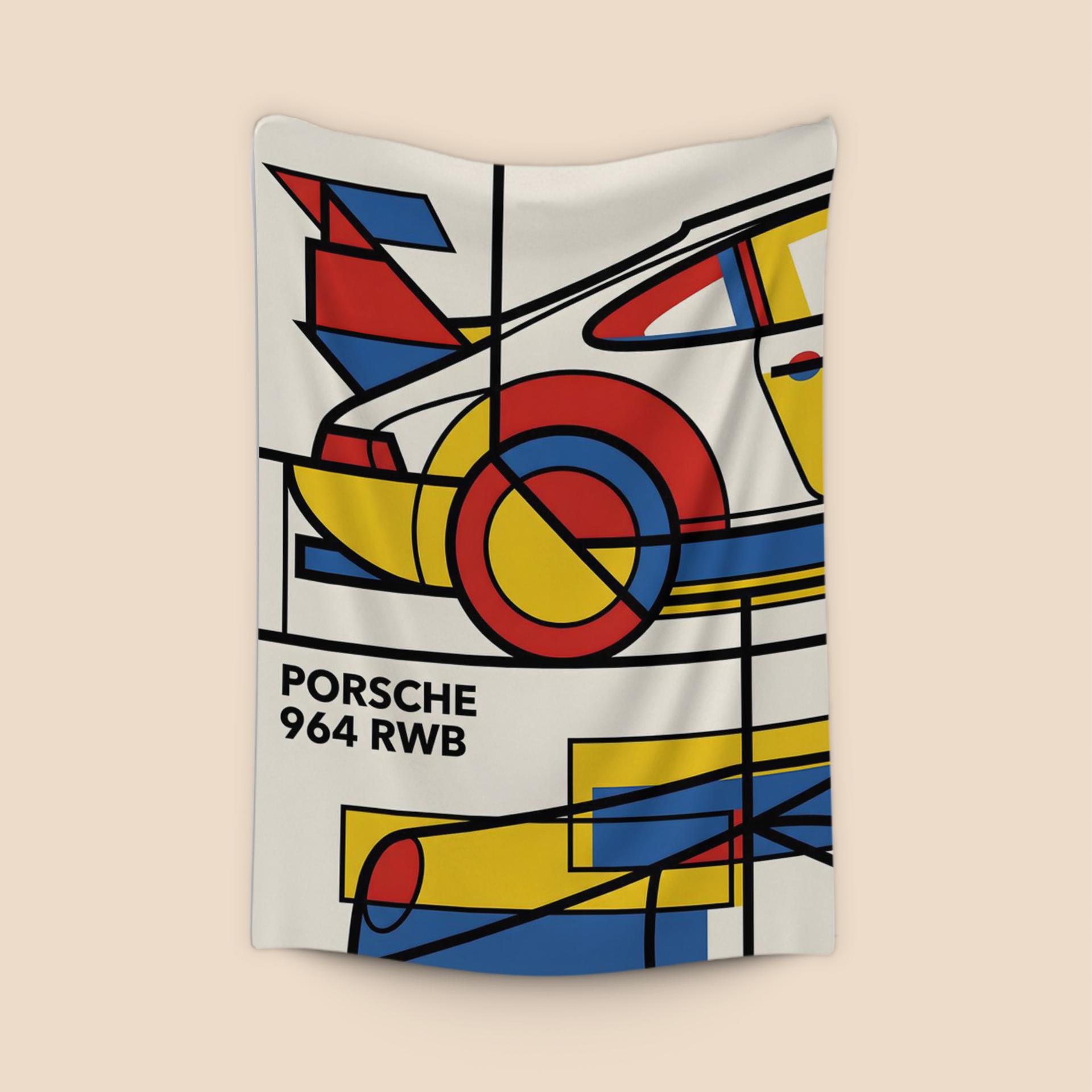 De Stijl Porsche 964 RWB: Primary Geometry