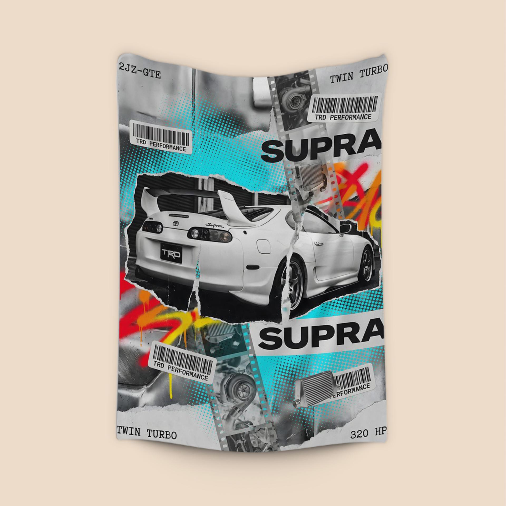 Supra A80: TRD Performance Collage