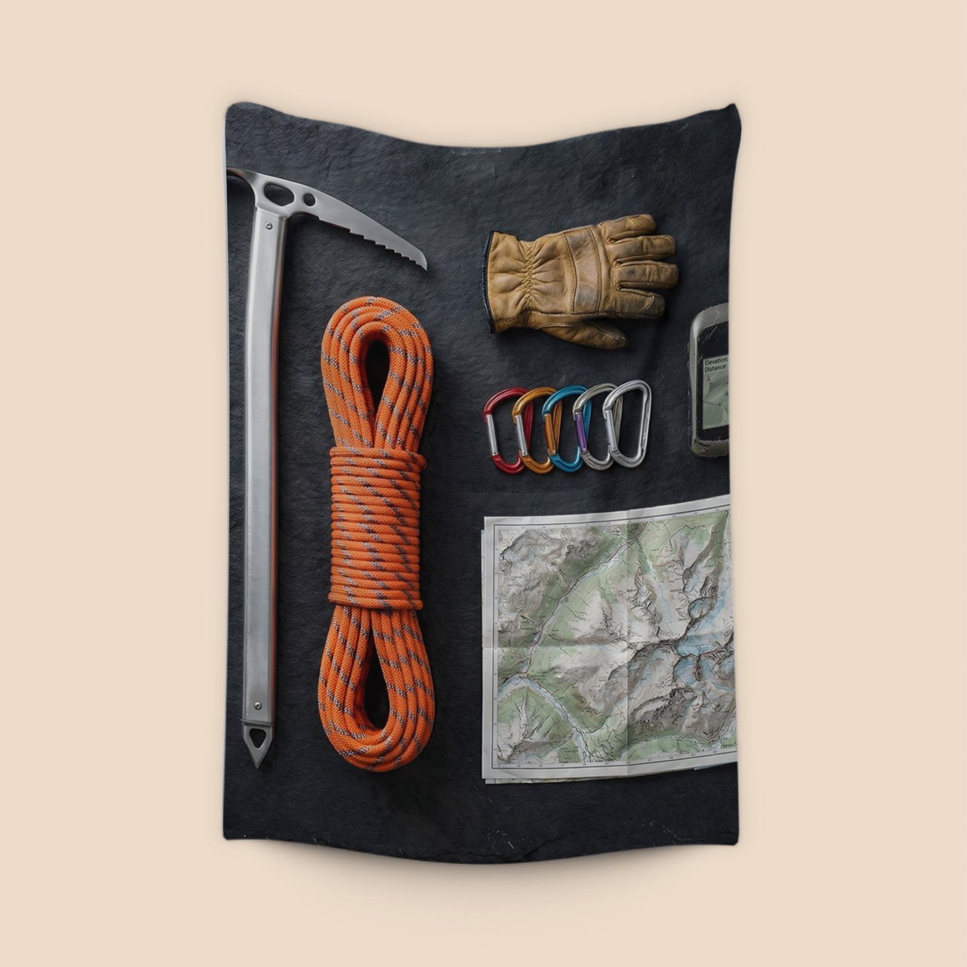 Peak Readiness: Mountaineering Equipment Still Life