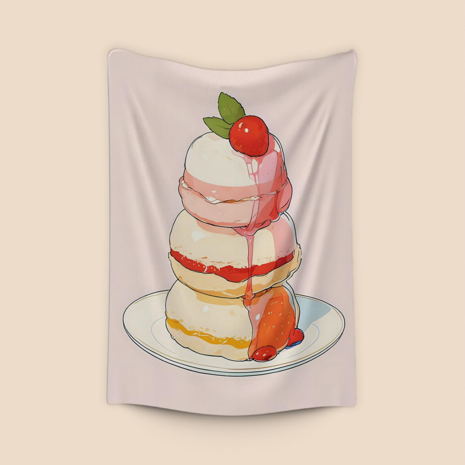 Strawberry Soufflé Pancakes