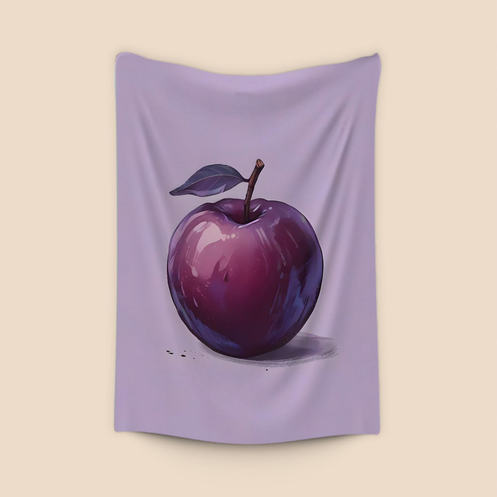 Glossy Purple Plum