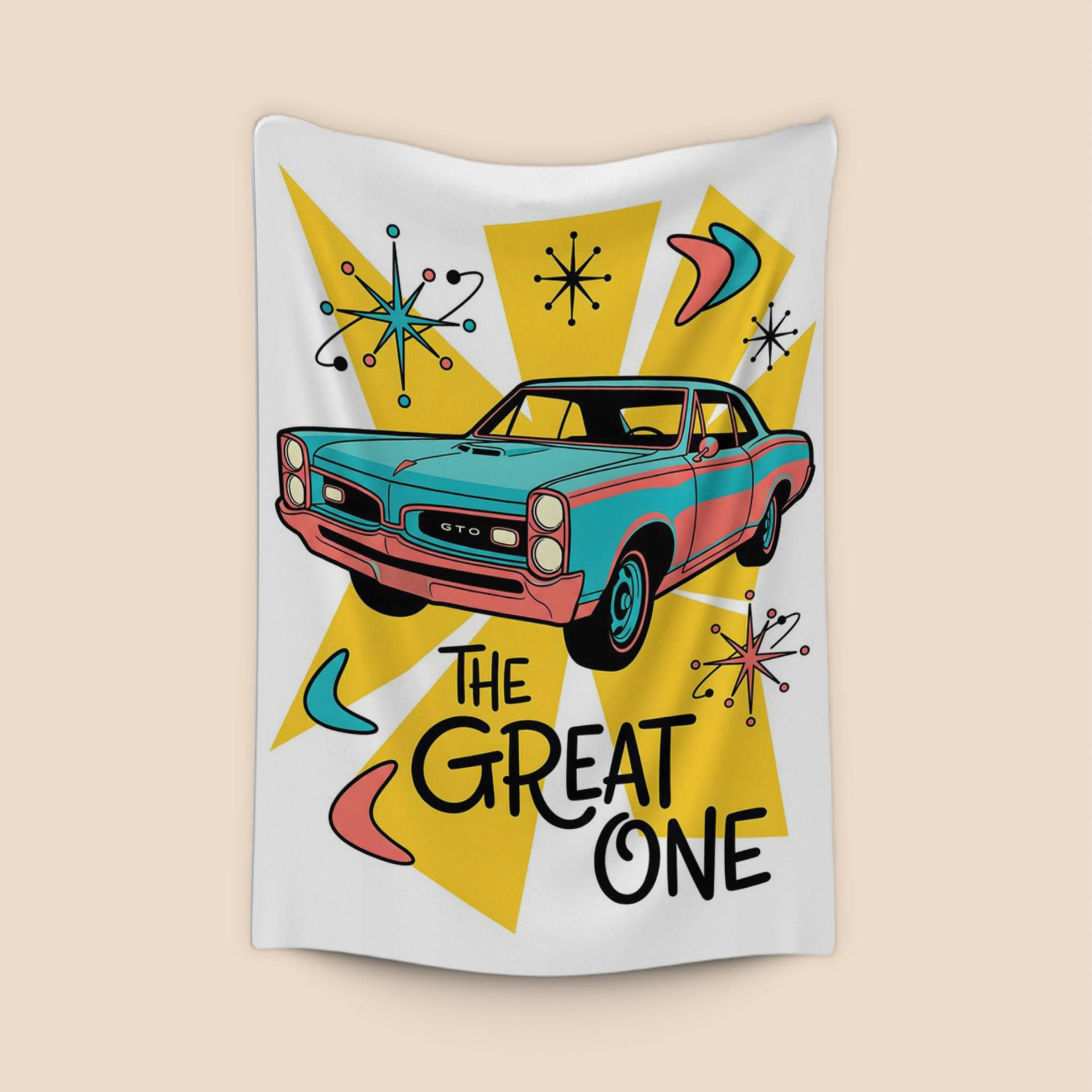Pontiac GTO The Great One Mid-Century Pop Art