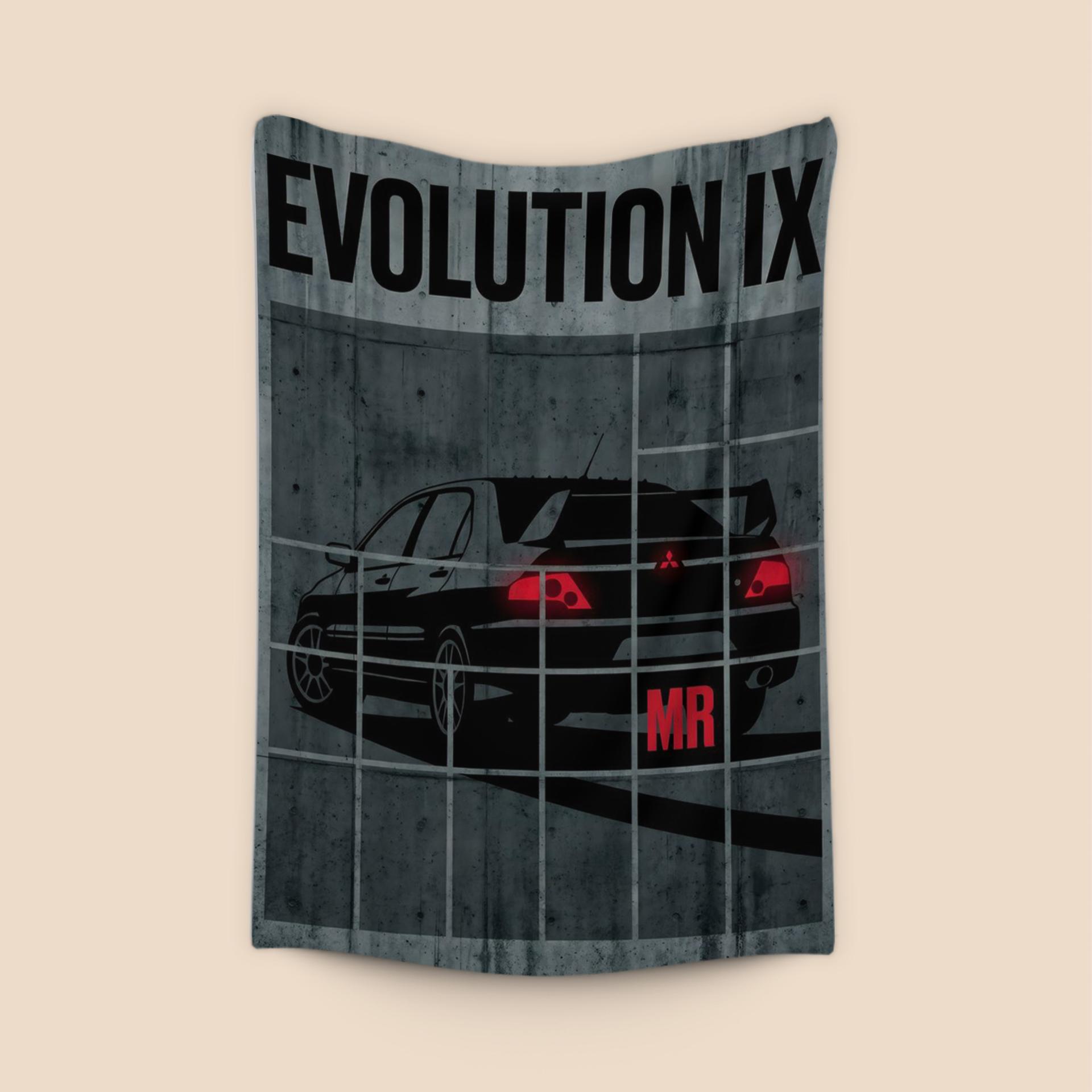 Evolution IX MR: Industrial Grid Silhouette