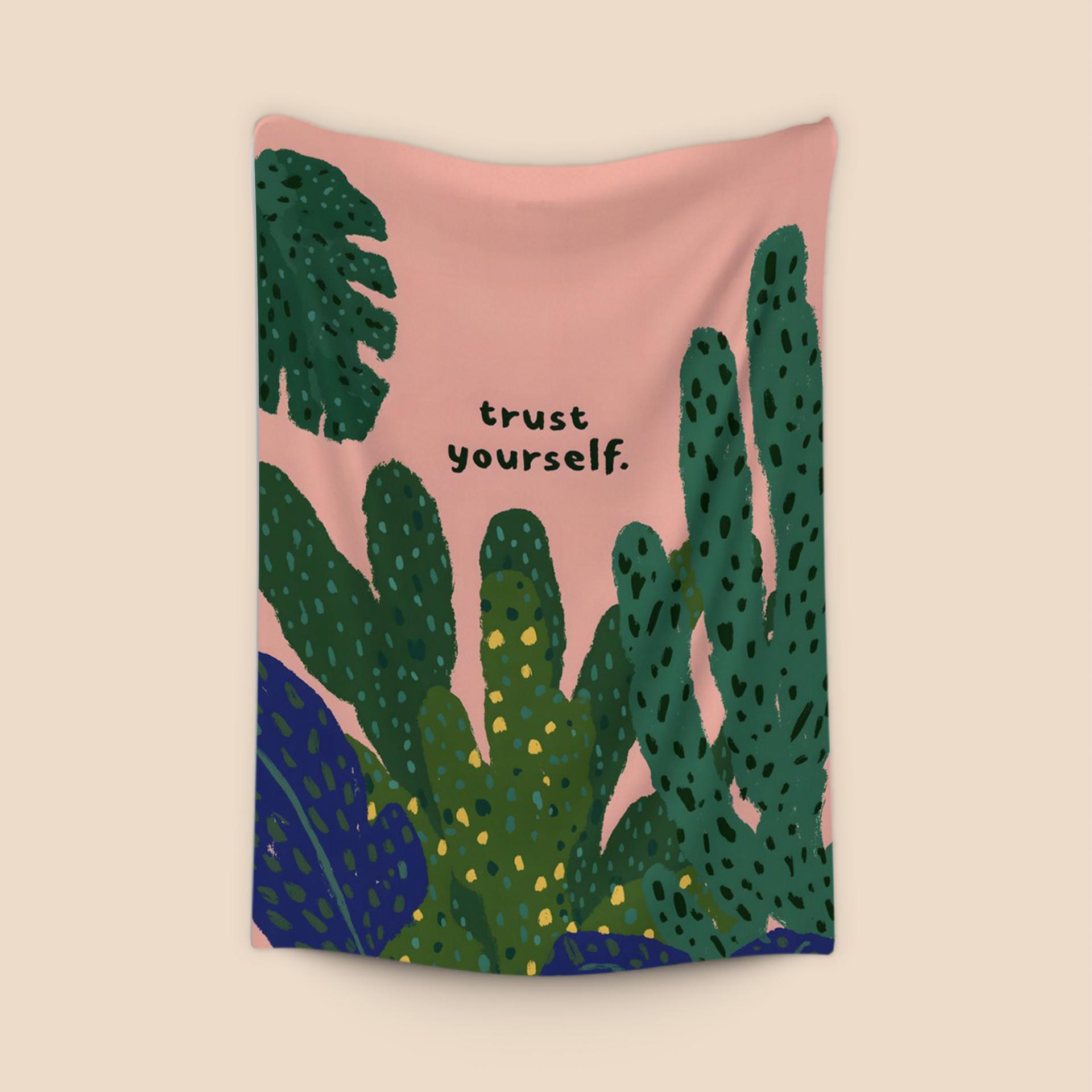 Trust Yourself Cacti Illustration