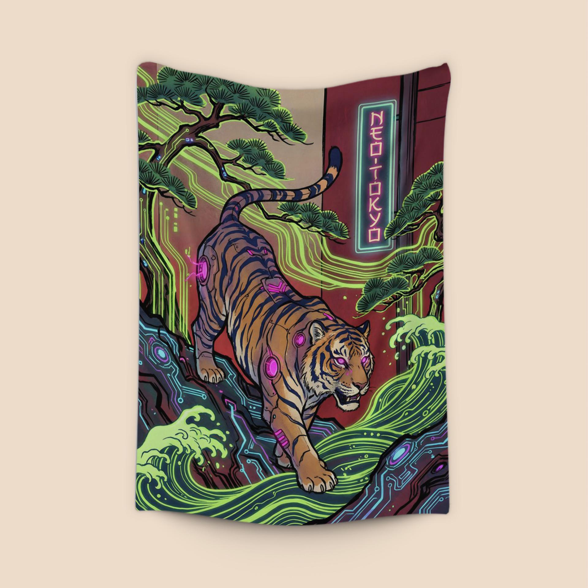 Cybernetic Prowl in Neo Tokyo