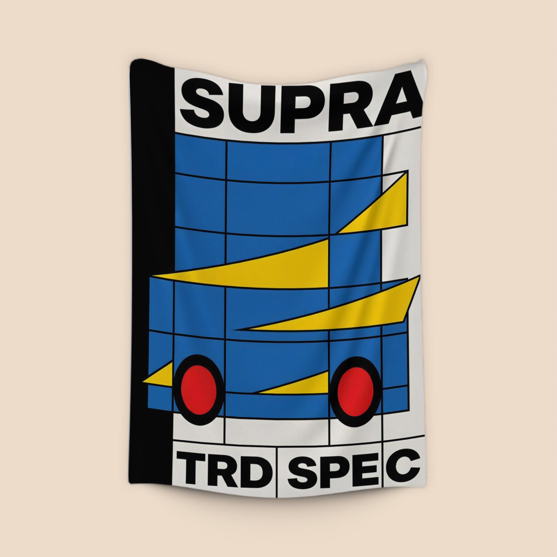 Supra A80 TRD Spec: Geometric Bauhaus Edition