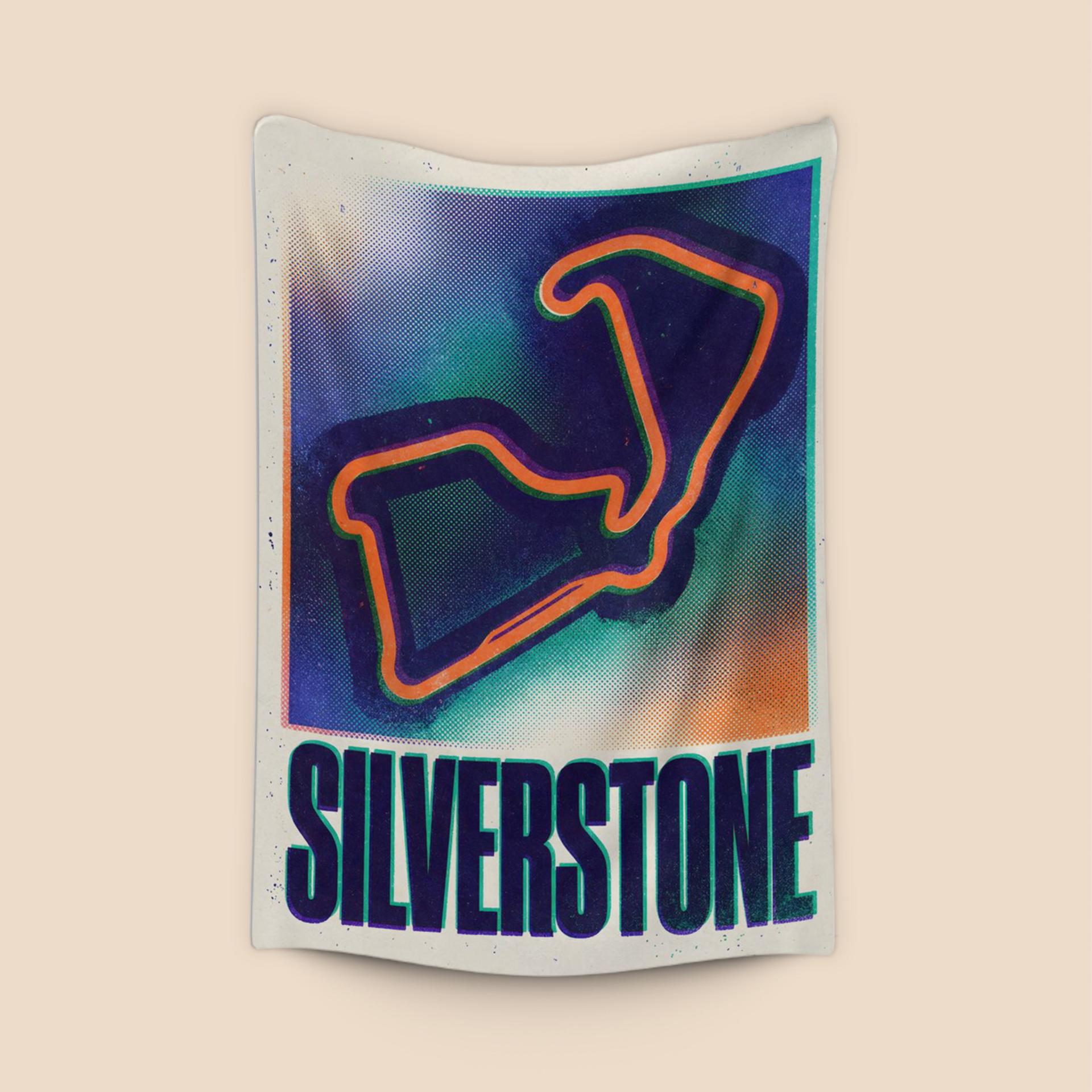 Silverstone Retro Halftone Circuit
