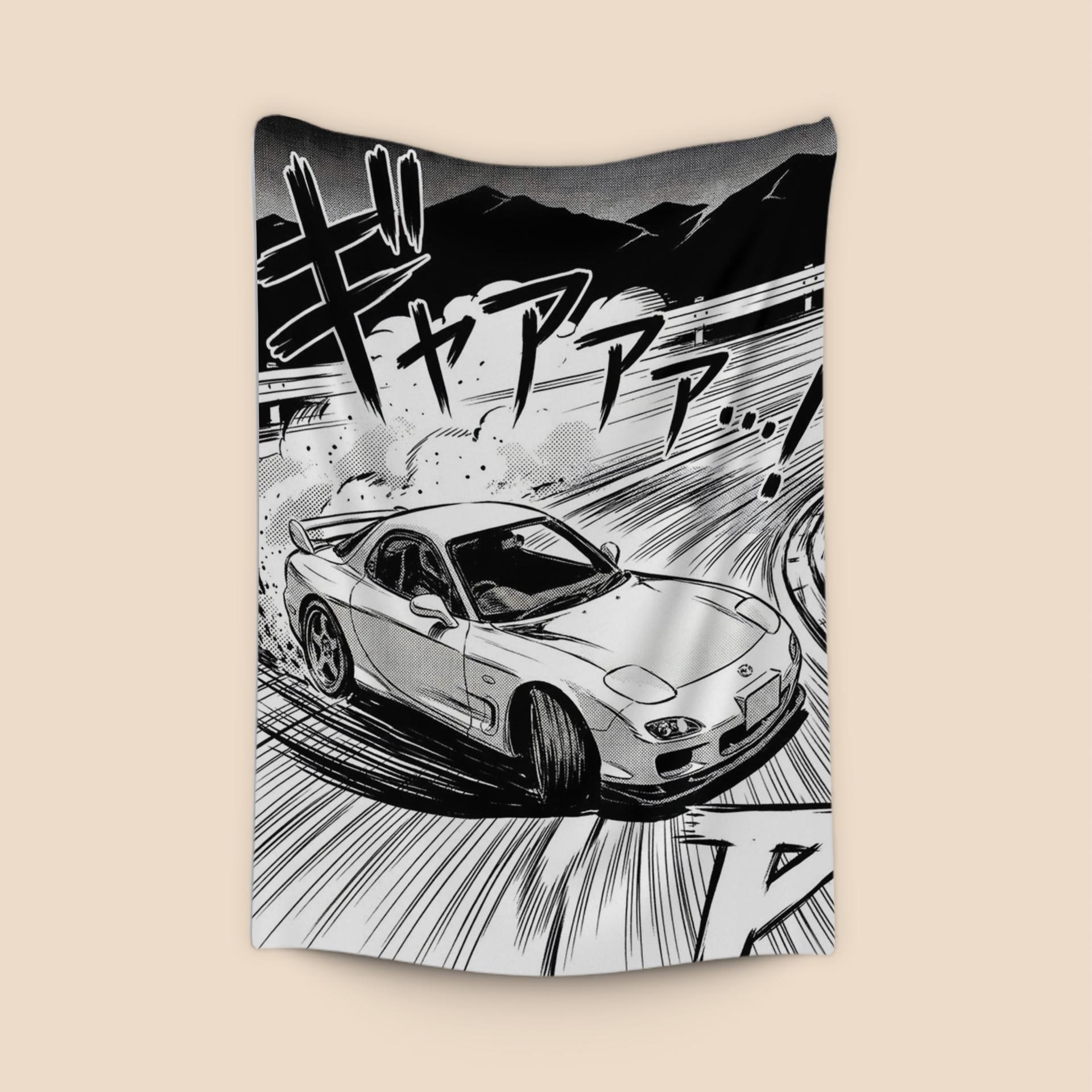 Rotary Screech: RX-7 FD Manga Drift