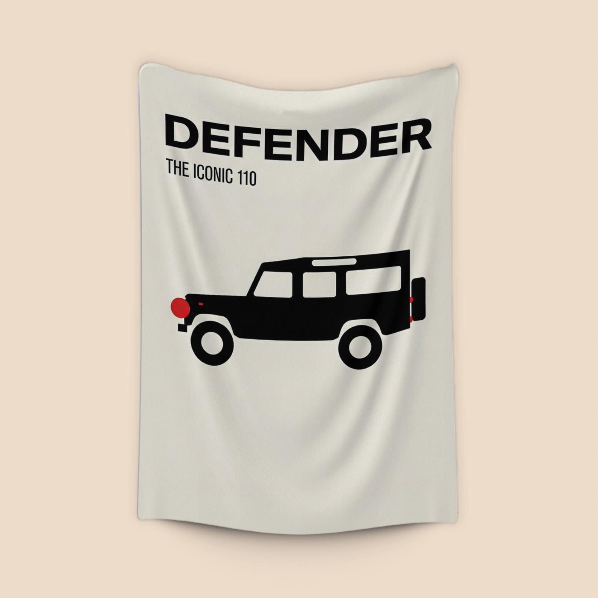 Minimalist Defender 110 Silhouette