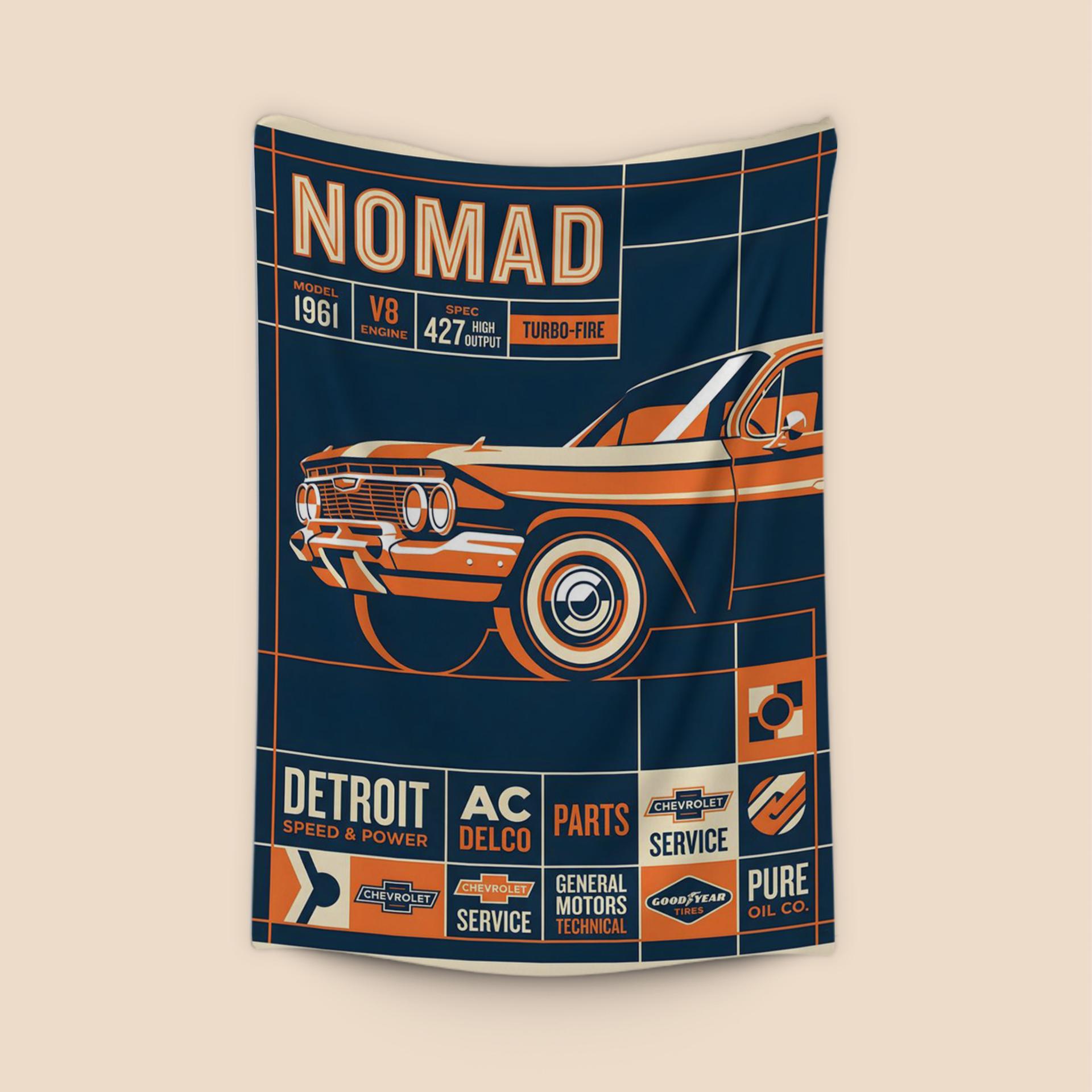 1961 Nomad Technical Spec Poster