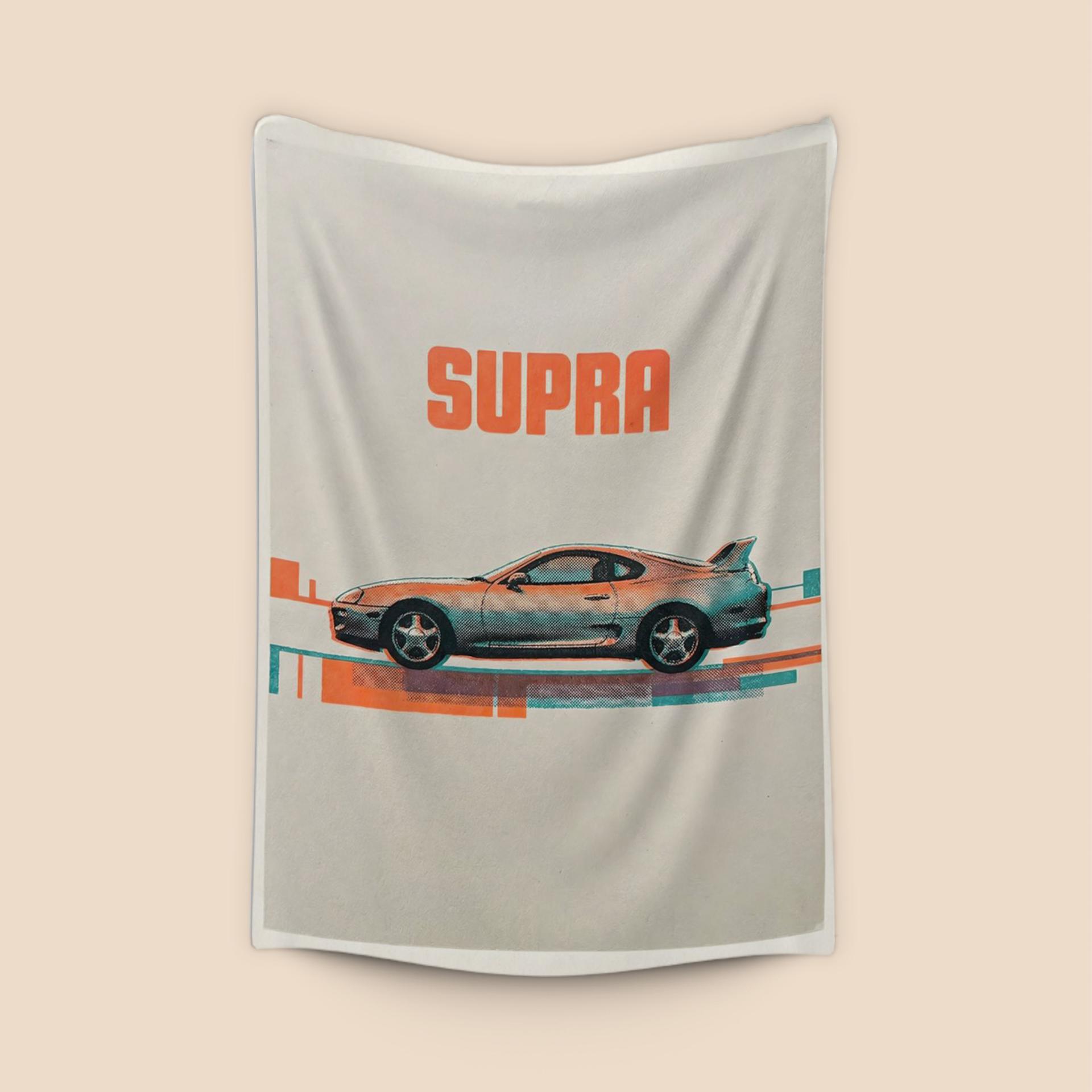 Supra A80 Halftone Risograph Poster