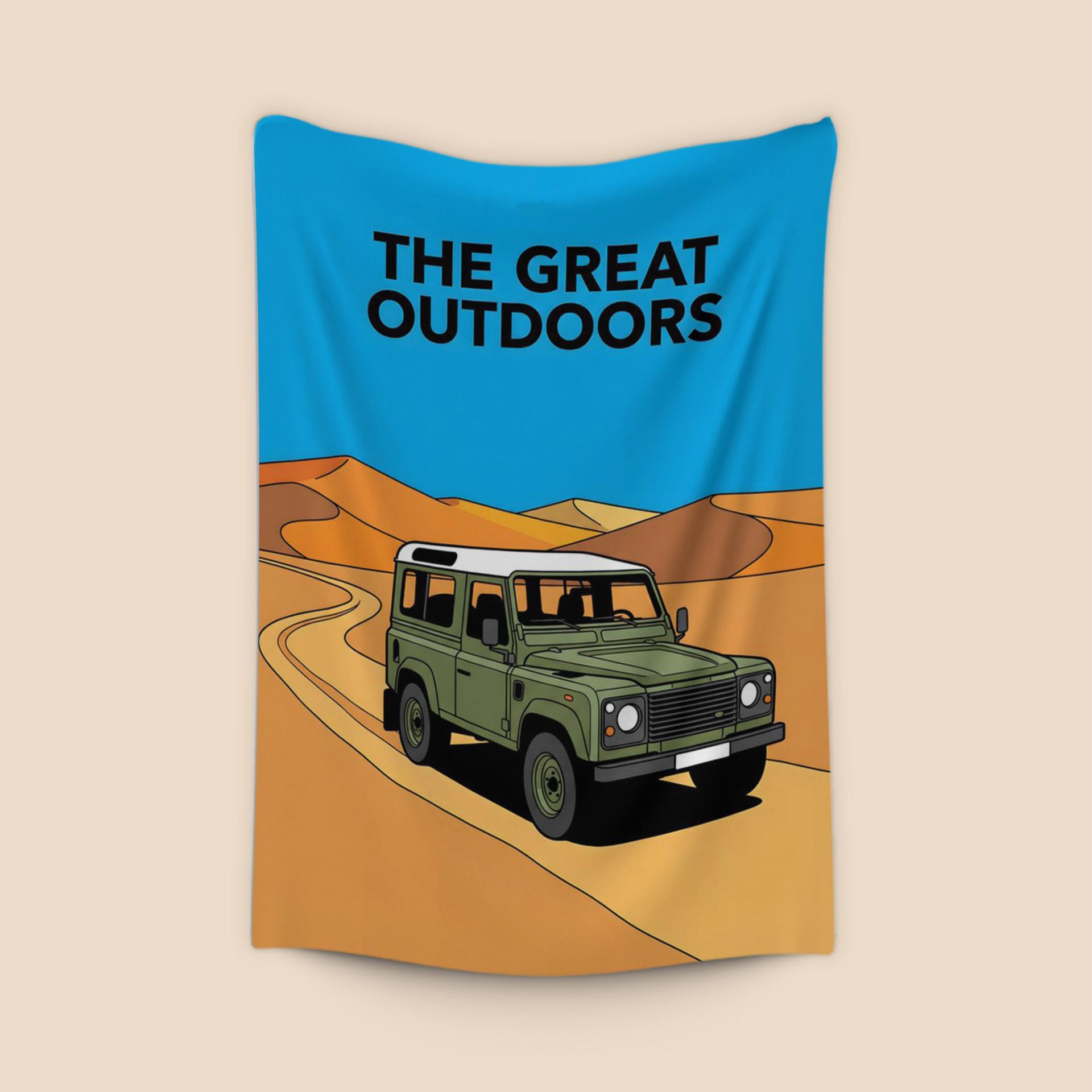 The Great Outdoors Land Rover Defender 90