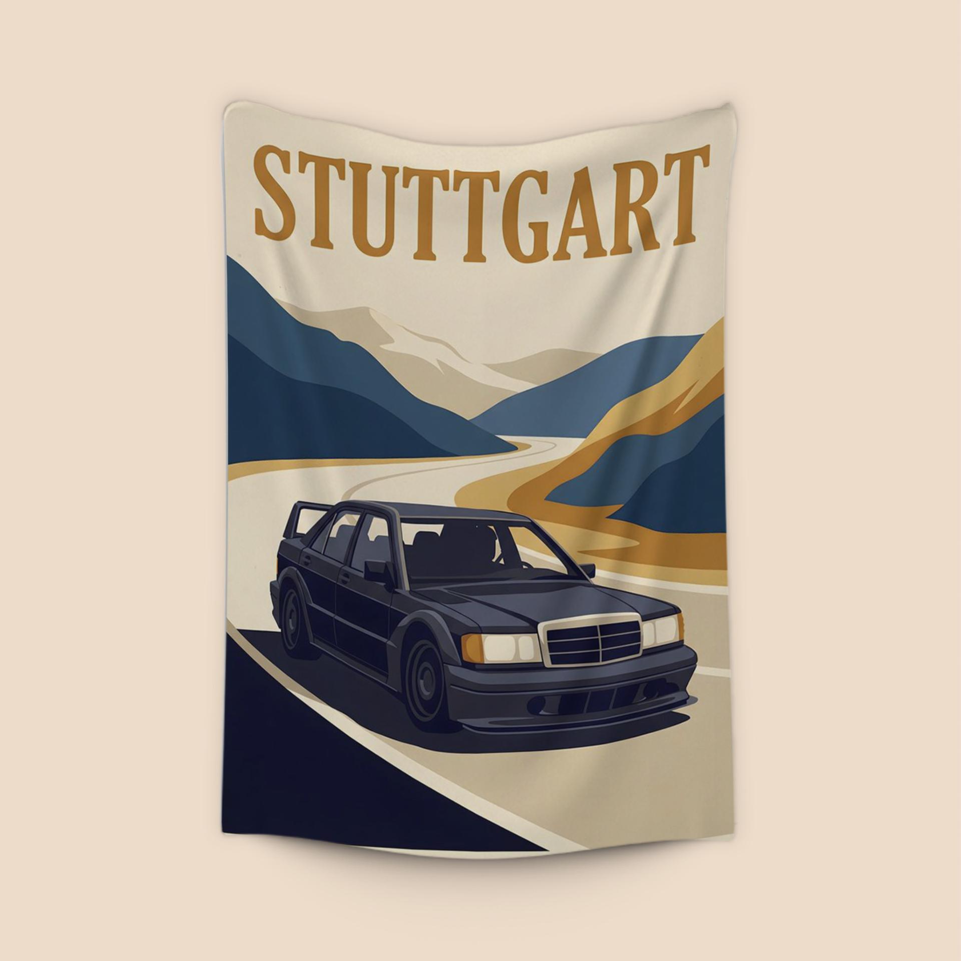 Mercedes 190E Evolution II: Stuttgart Mountain Pass