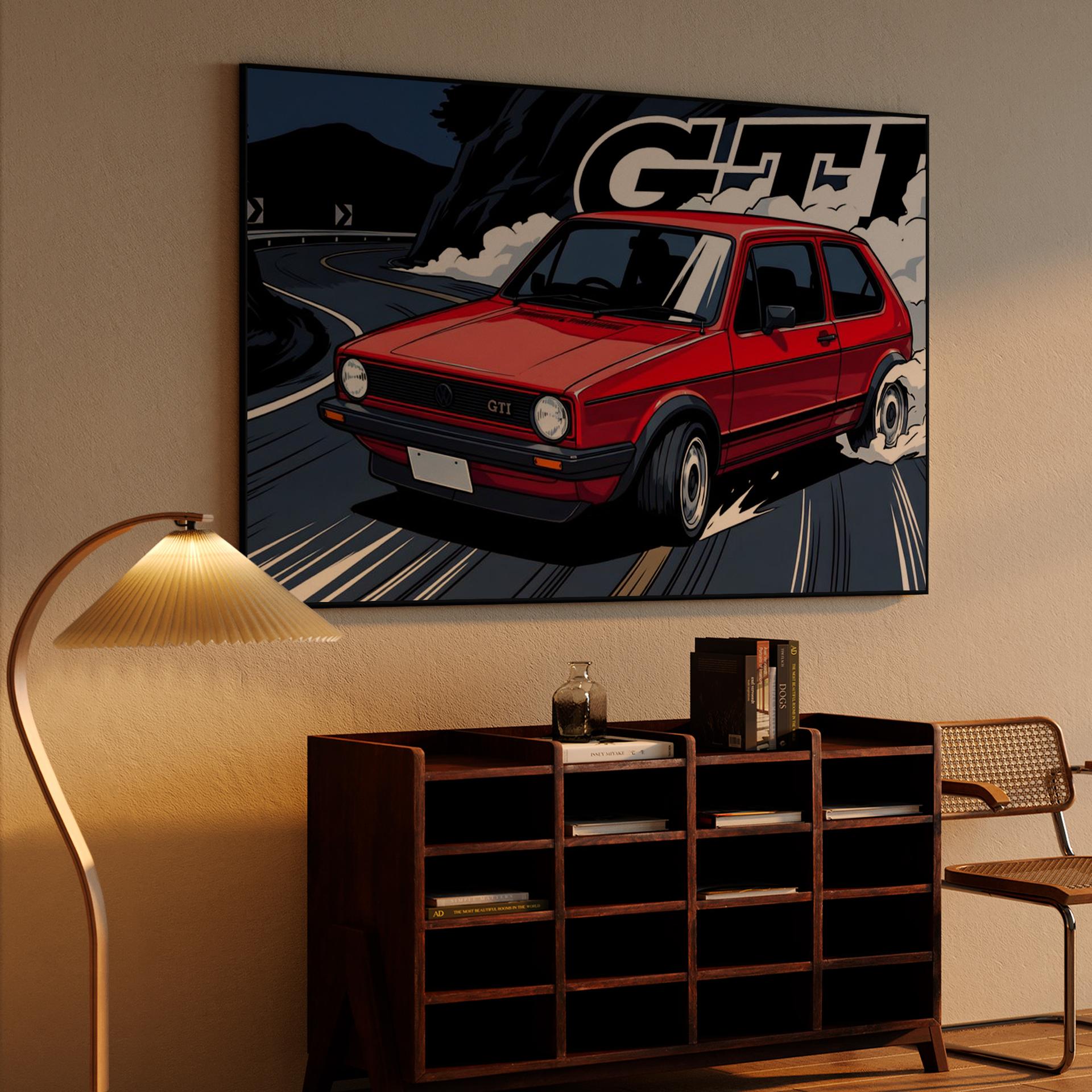 VW Golf GTI Mk1 Mountain Drift