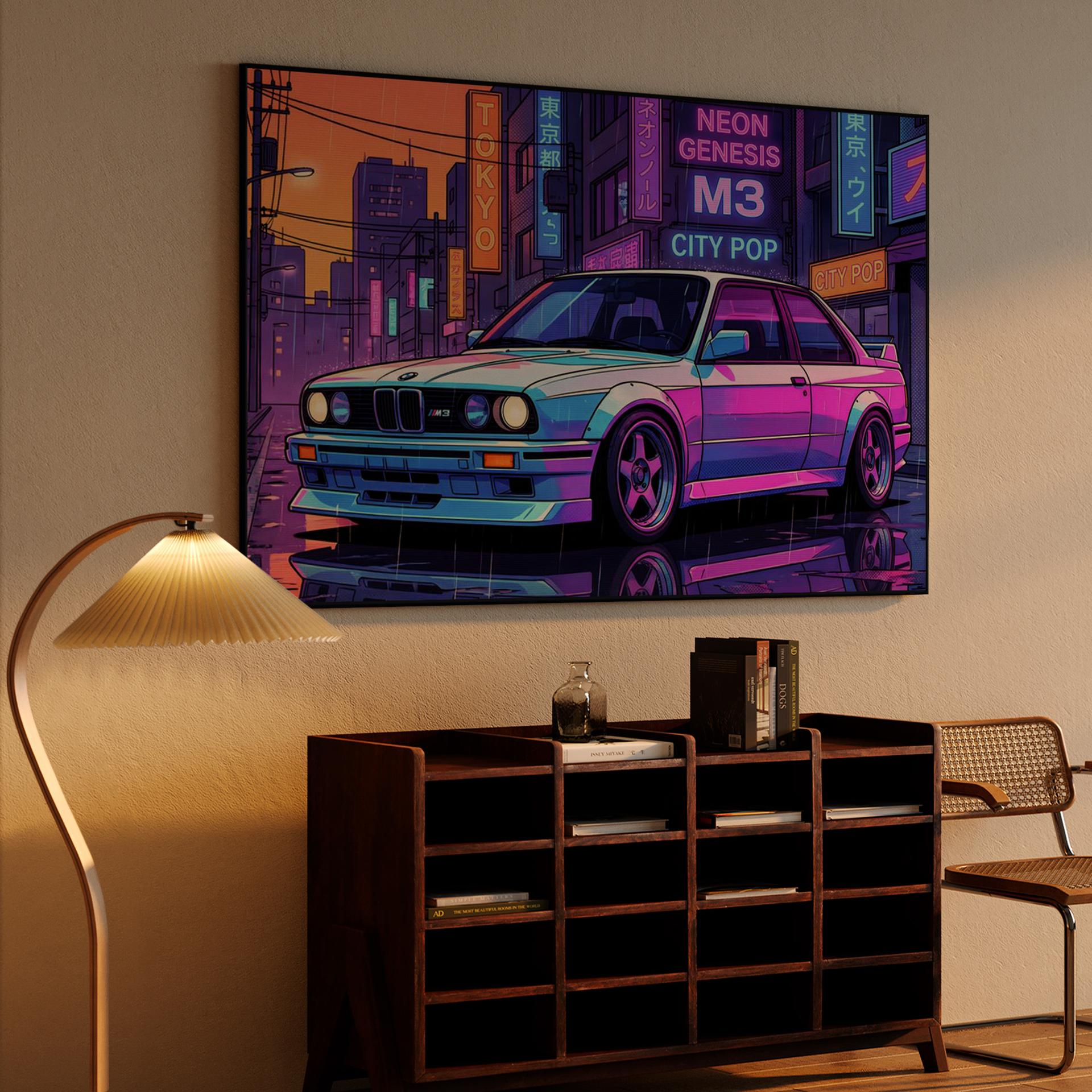 BMW E30 M3: Tokyo City Pop Night